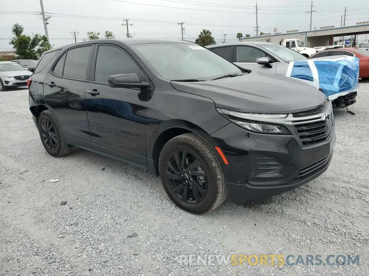 4 Photograph of a damaged car 3GNAXHEG4RL333586 CHEVROLET EQUINOX 2024