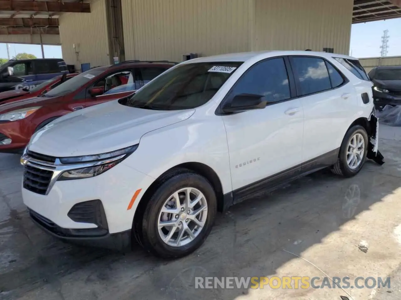 1 Photograph of a damaged car 3GNAXHEG4RL369746 CHEVROLET EQUINOX 2024