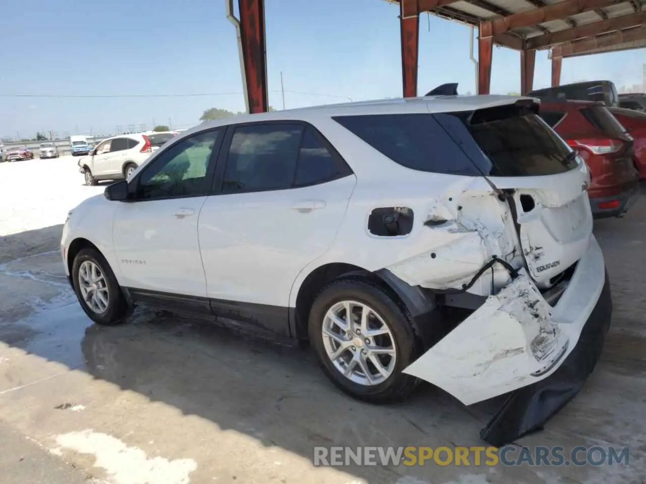 2 Photograph of a damaged car 3GNAXHEG4RL369746 CHEVROLET EQUINOX 2024