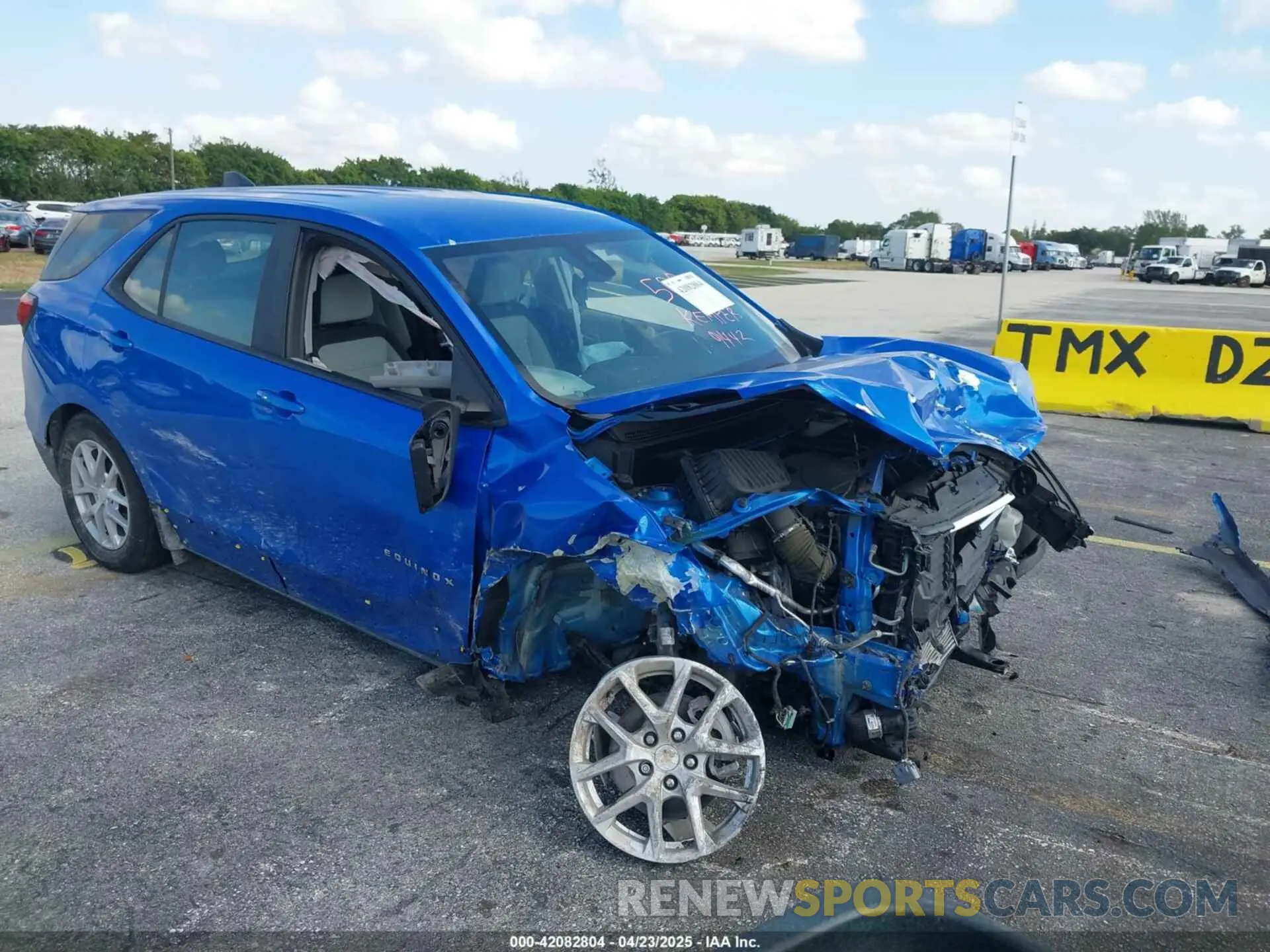 1 Photograph of a damaged car 3GNAXHEG6RL119442 CHEVROLET EQUINOX 2024