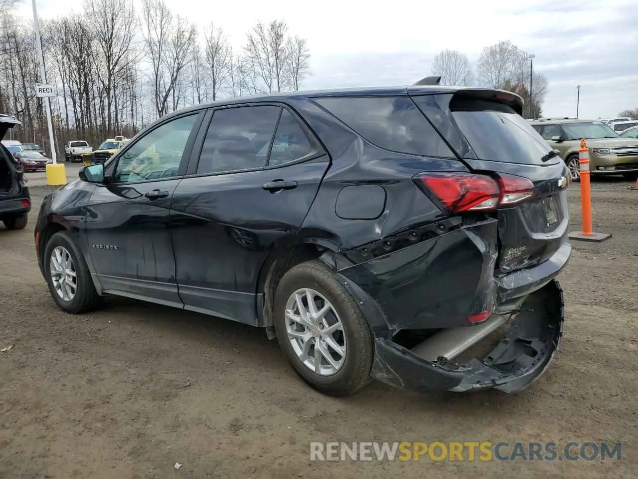 2 Photograph of a damaged car 3GNAXHEG6RL154787 CHEVROLET EQUINOX 2024