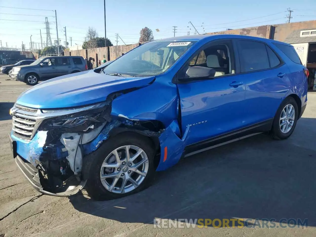 1 Photograph of a damaged car 3GNAXHEG6RL175025 CHEVROLET EQUINOX 2024