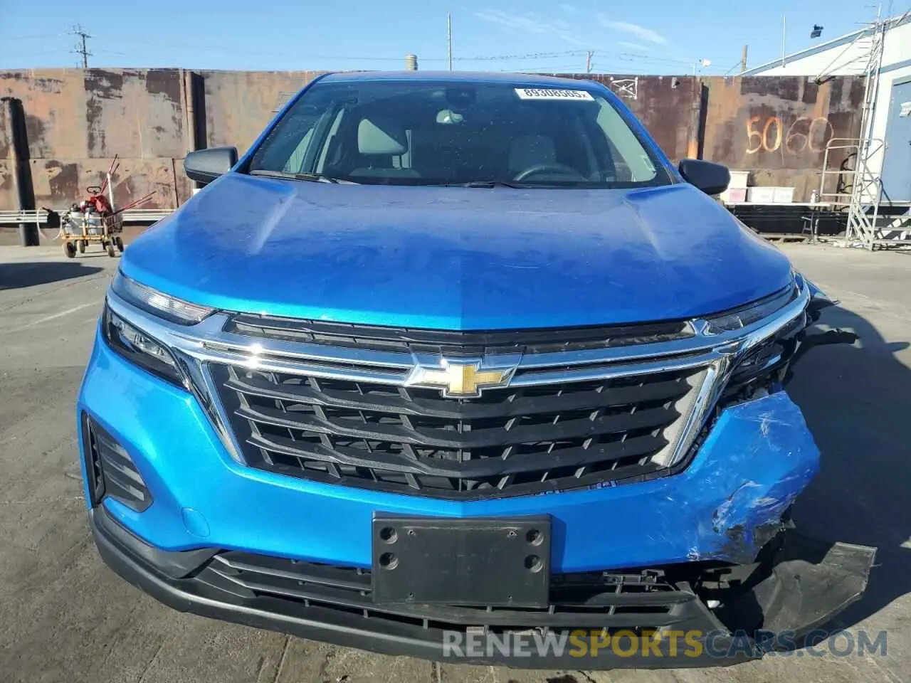 5 Photograph of a damaged car 3GNAXHEG6RL175025 CHEVROLET EQUINOX 2024