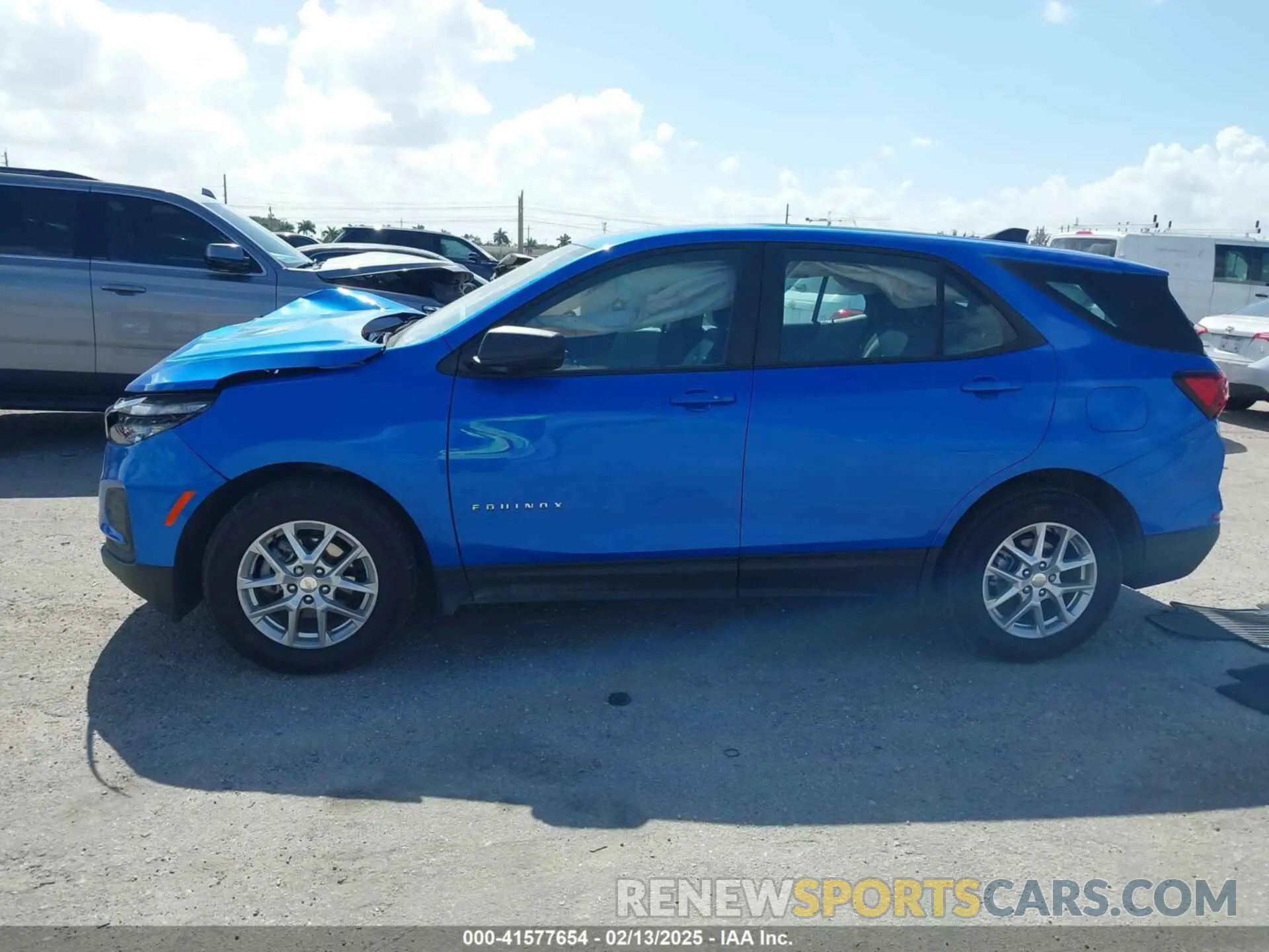 14 Photograph of a damaged car 3GNAXHEG6RL181438 CHEVROLET EQUINOX 2024