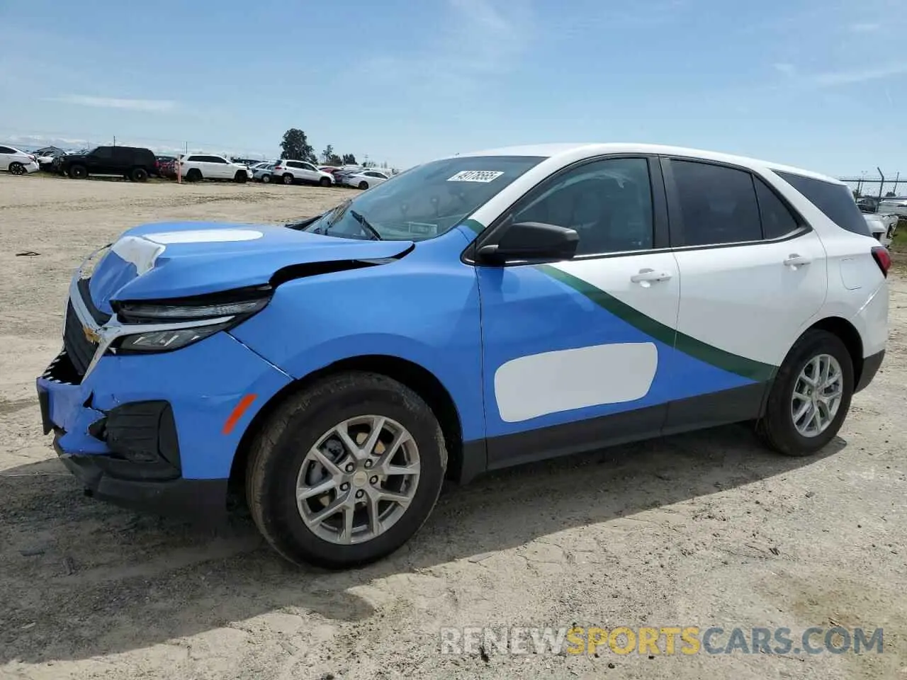 1 Photograph of a damaged car 3GNAXHEG6RL182122 CHEVROLET EQUINOX 2024