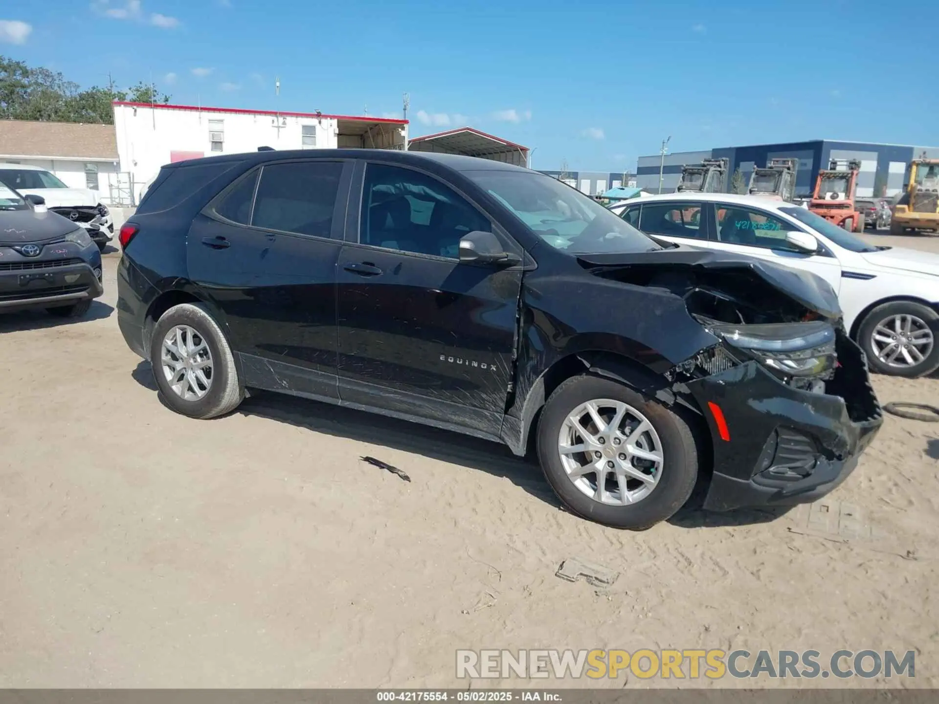 1 Photograph of a damaged car 3GNAXHEG6RL197204 CHEVROLET EQUINOX 2024