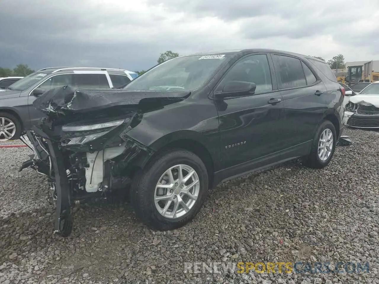 1 Photograph of a damaged car 3GNAXHEG6RL228726 CHEVROLET EQUINOX 2024