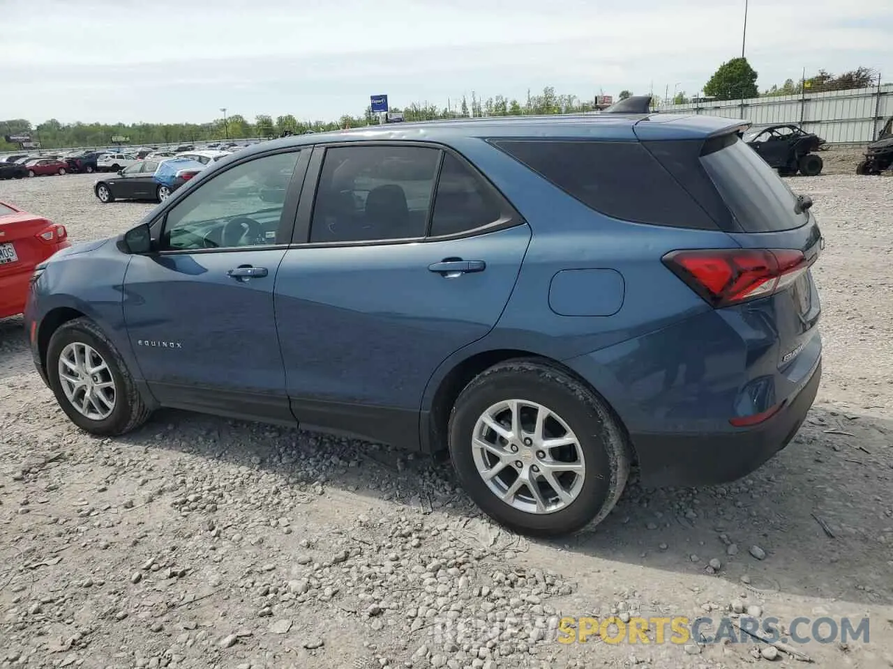 2 Photograph of a damaged car 3GNAXHEG6RL251049 CHEVROLET EQUINOX 2024