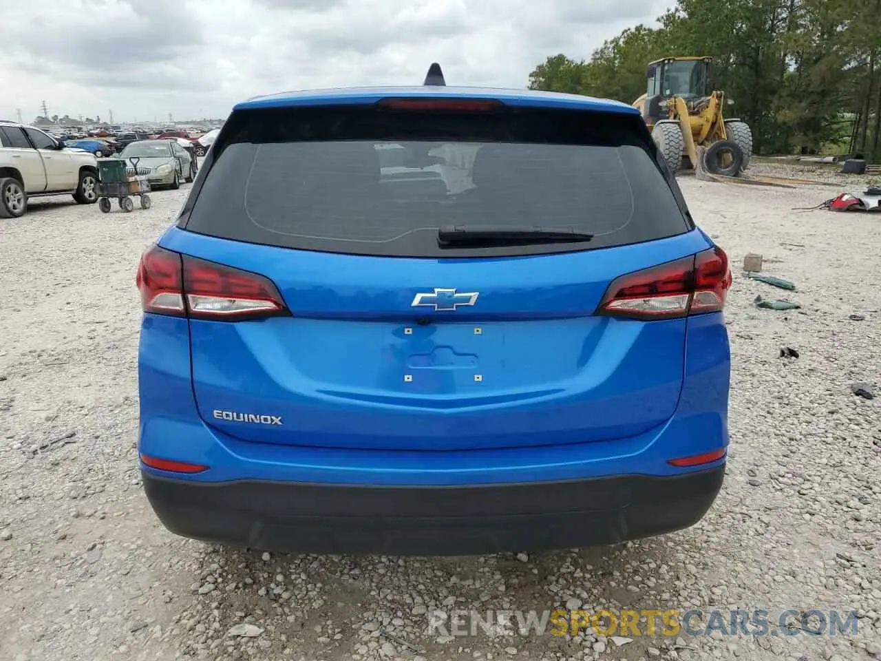 6 Photograph of a damaged car 3GNAXHEG6RL252606 CHEVROLET EQUINOX 2024