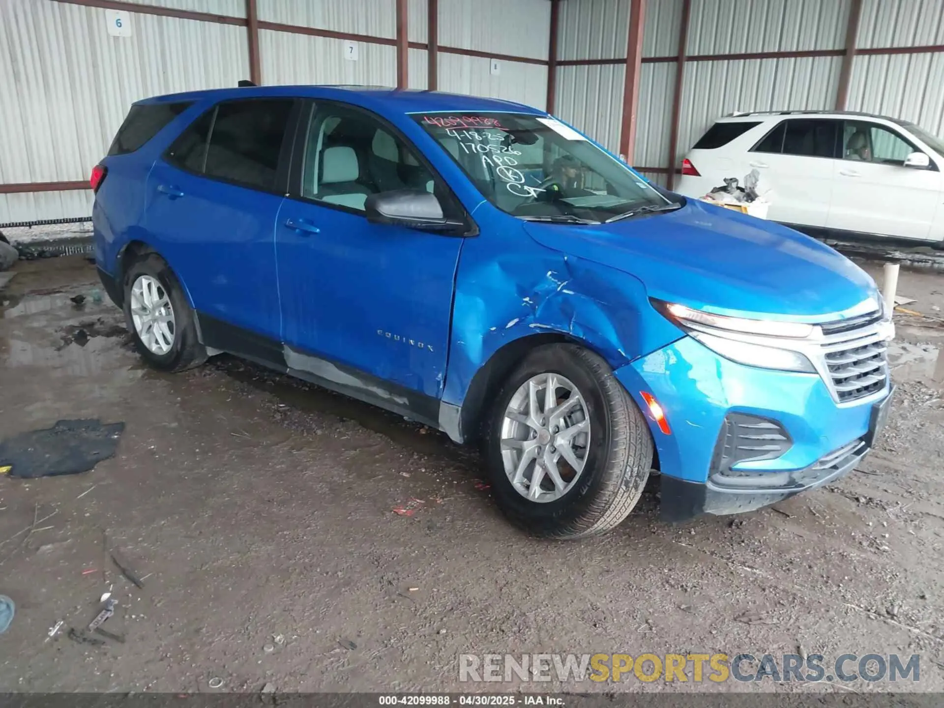 1 Photograph of a damaged car 3GNAXHEG7RL123497 CHEVROLET EQUINOX 2024
