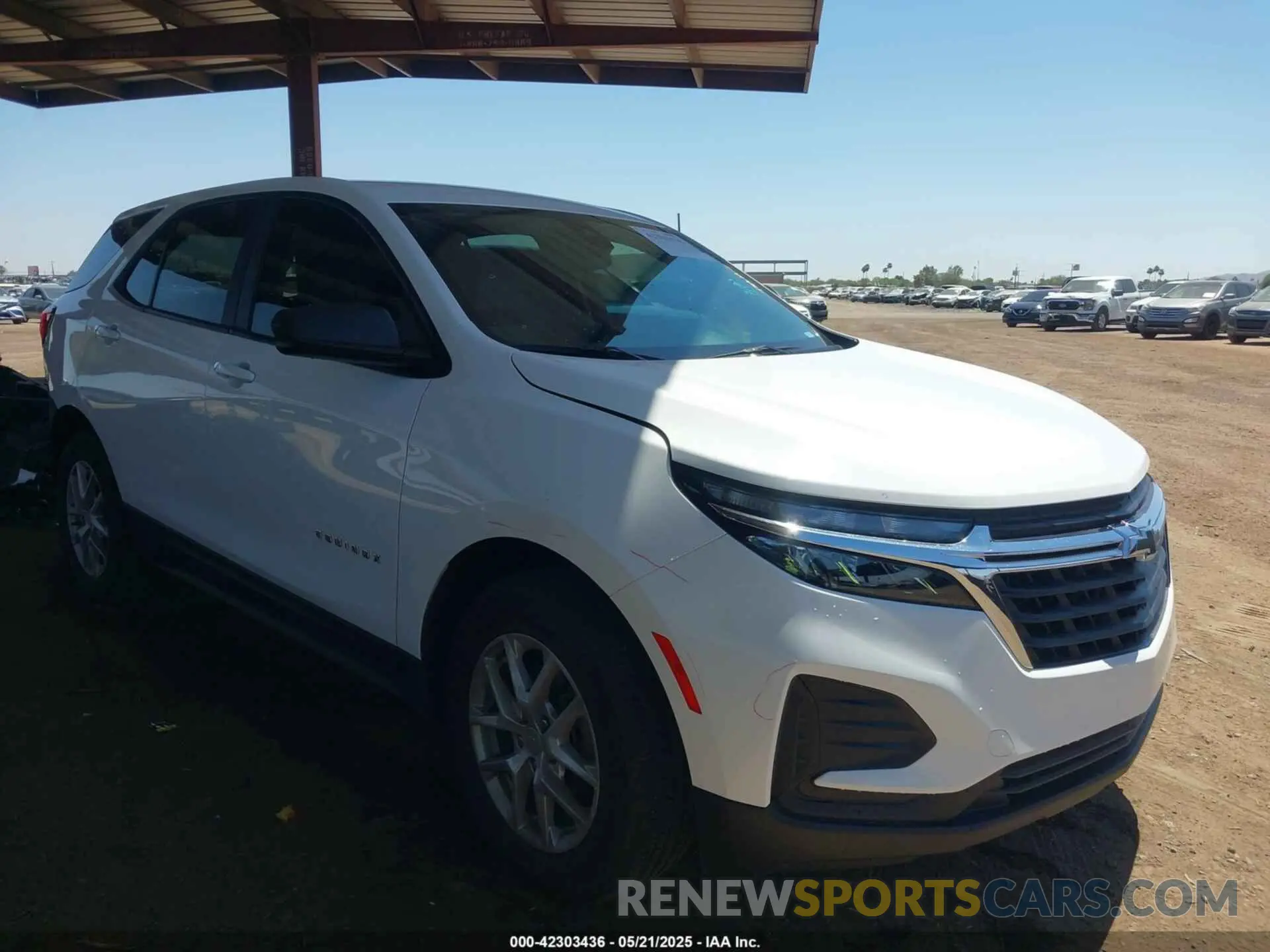 1 Photograph of a damaged car 3GNAXHEG7RL140784 CHEVROLET EQUINOX 2024