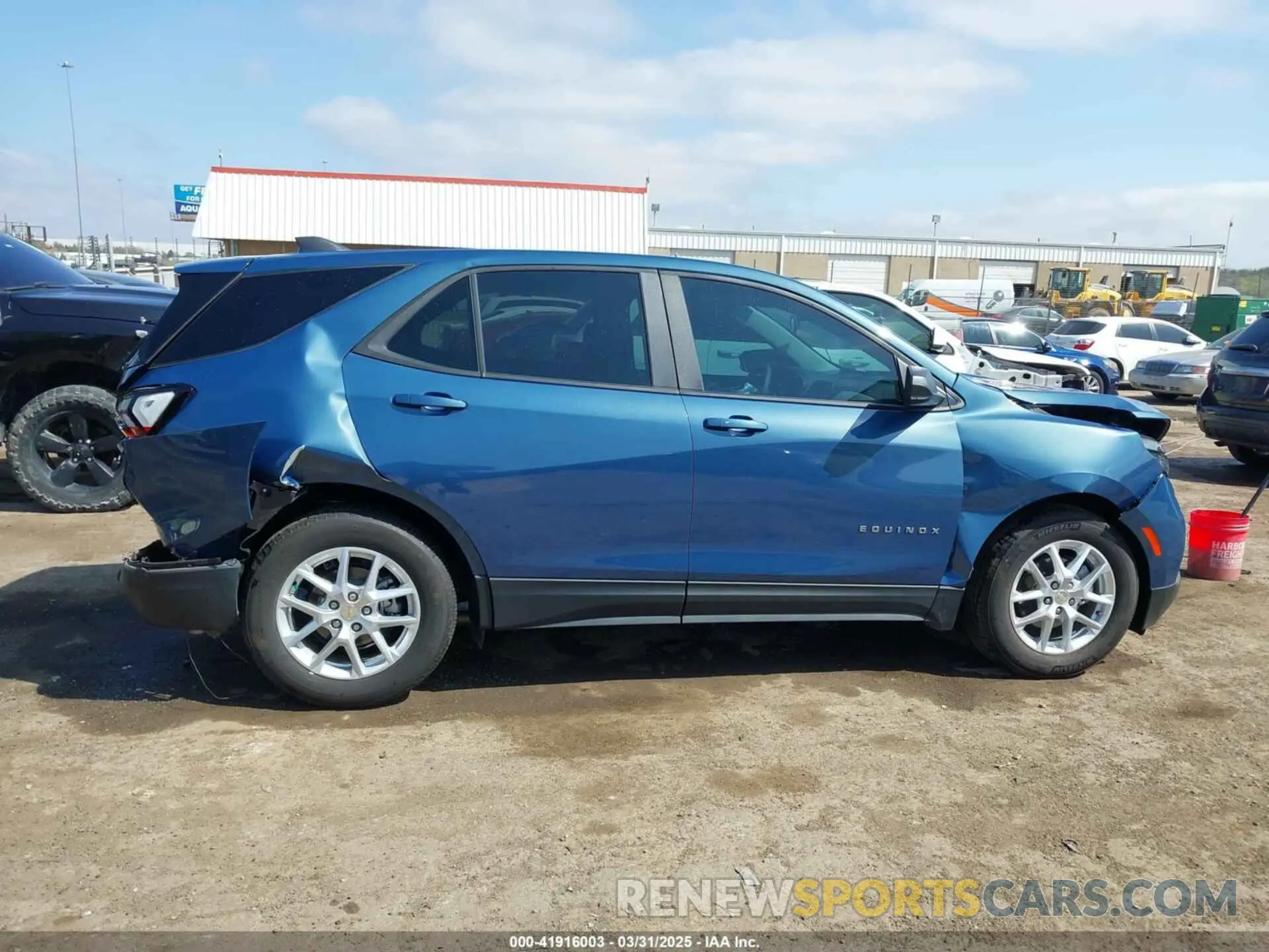 13 Photograph of a damaged car 3GNAXHEG7RL221848 CHEVROLET EQUINOX 2024