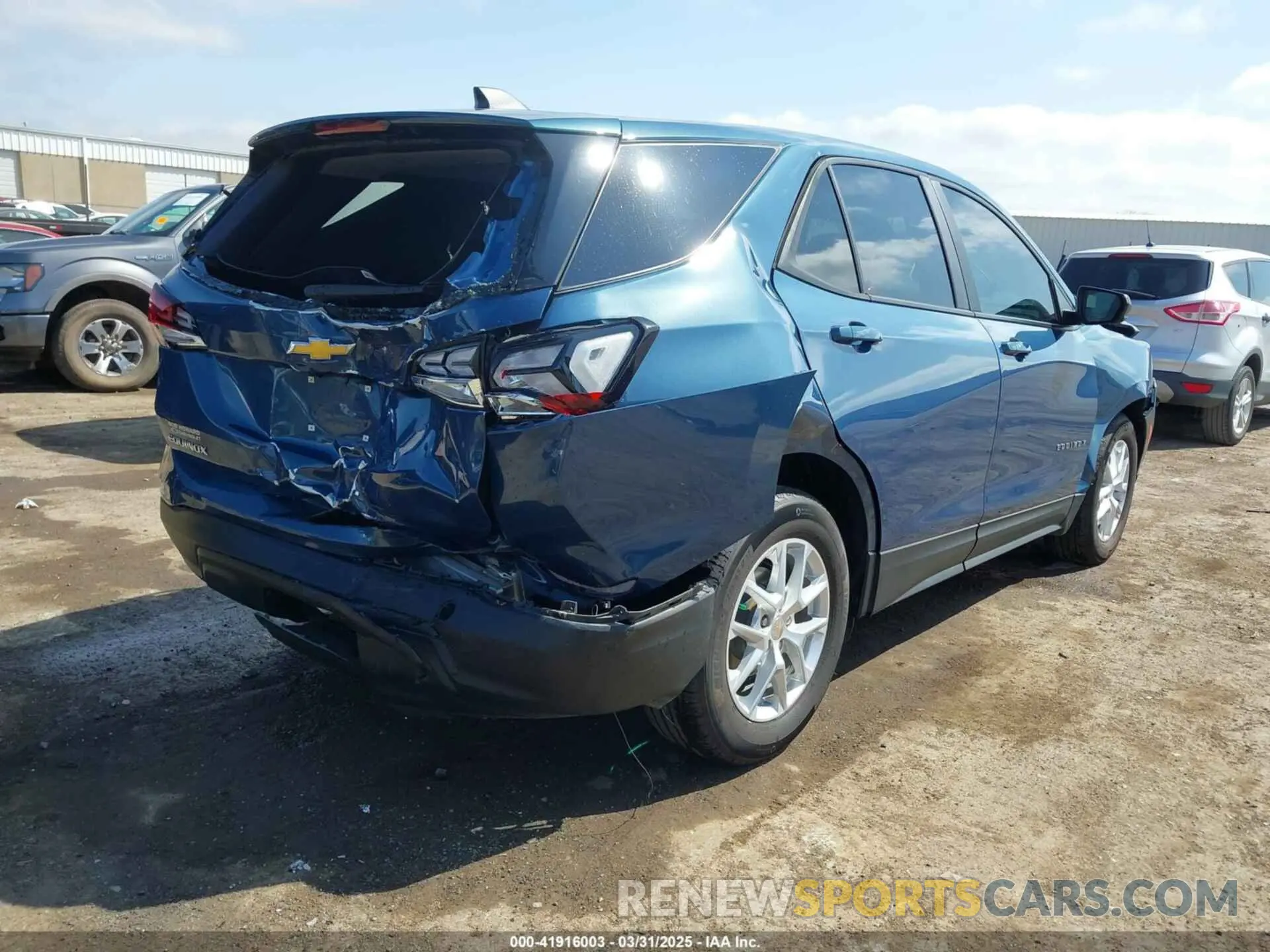 4 Photograph of a damaged car 3GNAXHEG7RL221848 CHEVROLET EQUINOX 2024