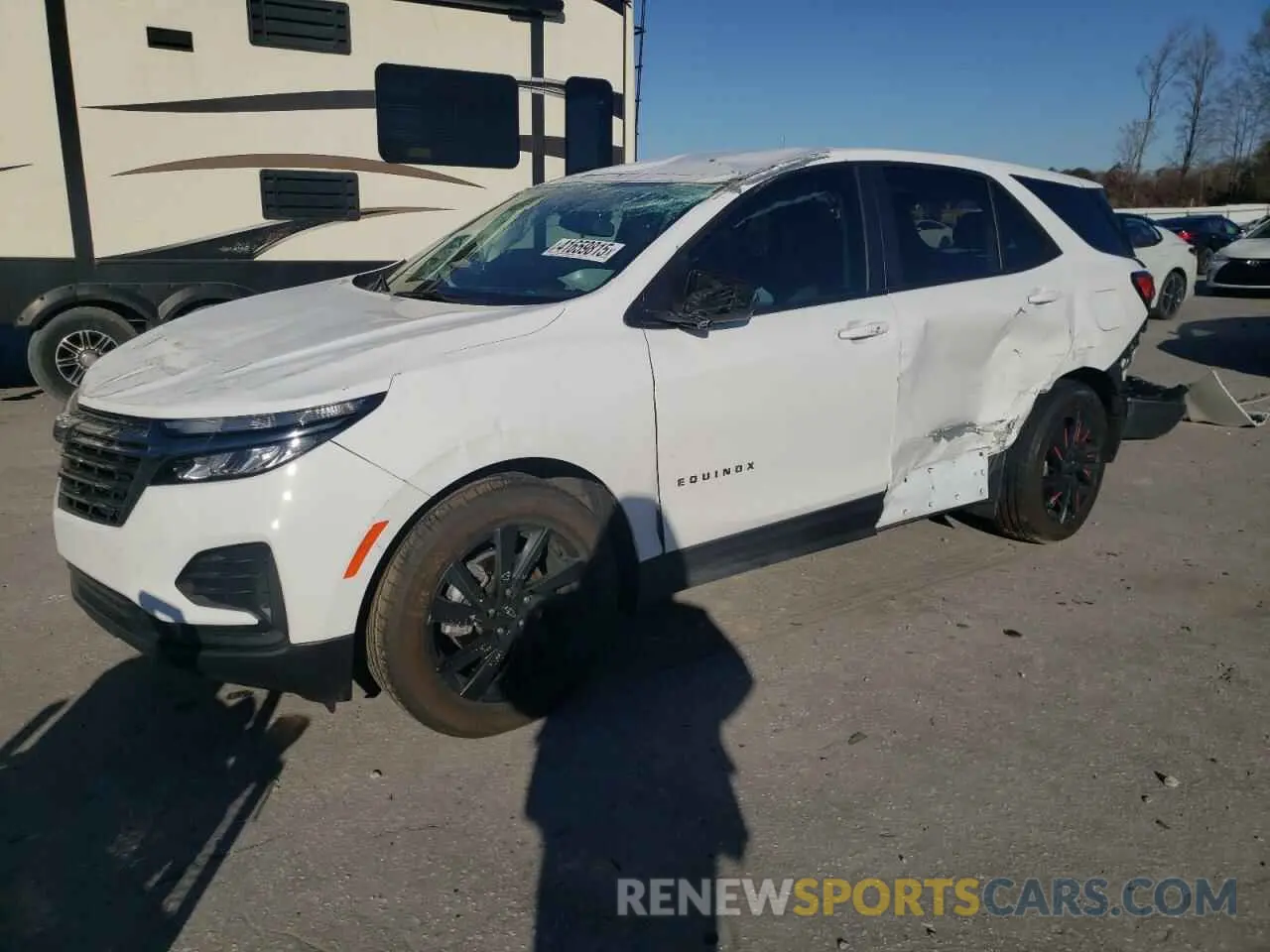 1 Photograph of a damaged car 3GNAXHEG7RL277739 CHEVROLET EQUINOX 2024