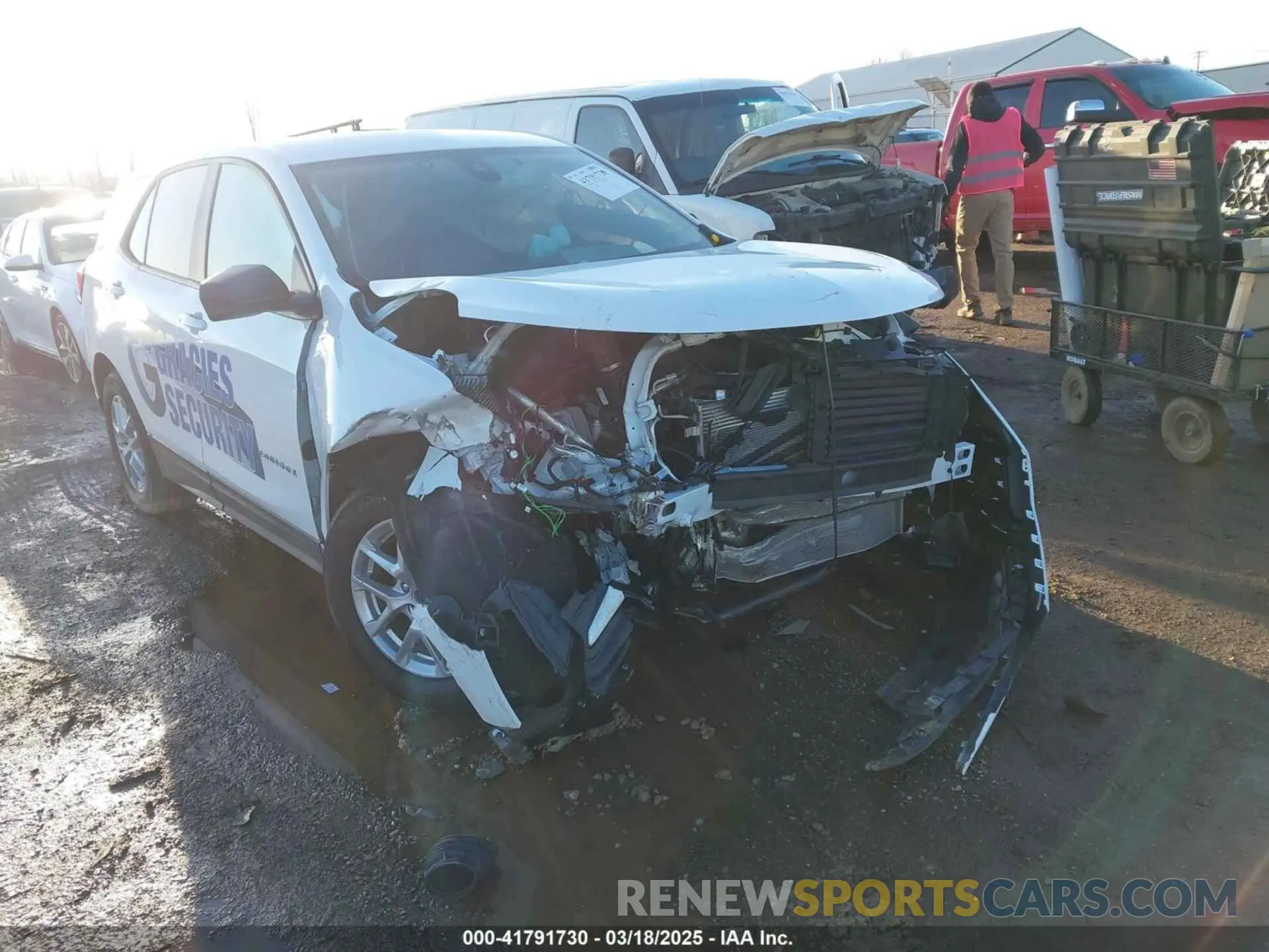 1 Photograph of a damaged car 3GNAXHEG8RL207201 CHEVROLET EQUINOX 2024