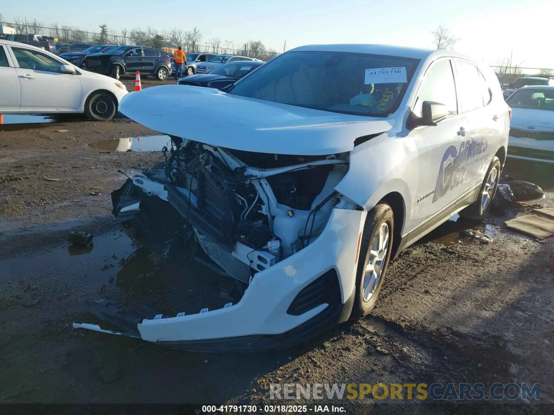 2 Photograph of a damaged car 3GNAXHEG8RL207201 CHEVROLET EQUINOX 2024