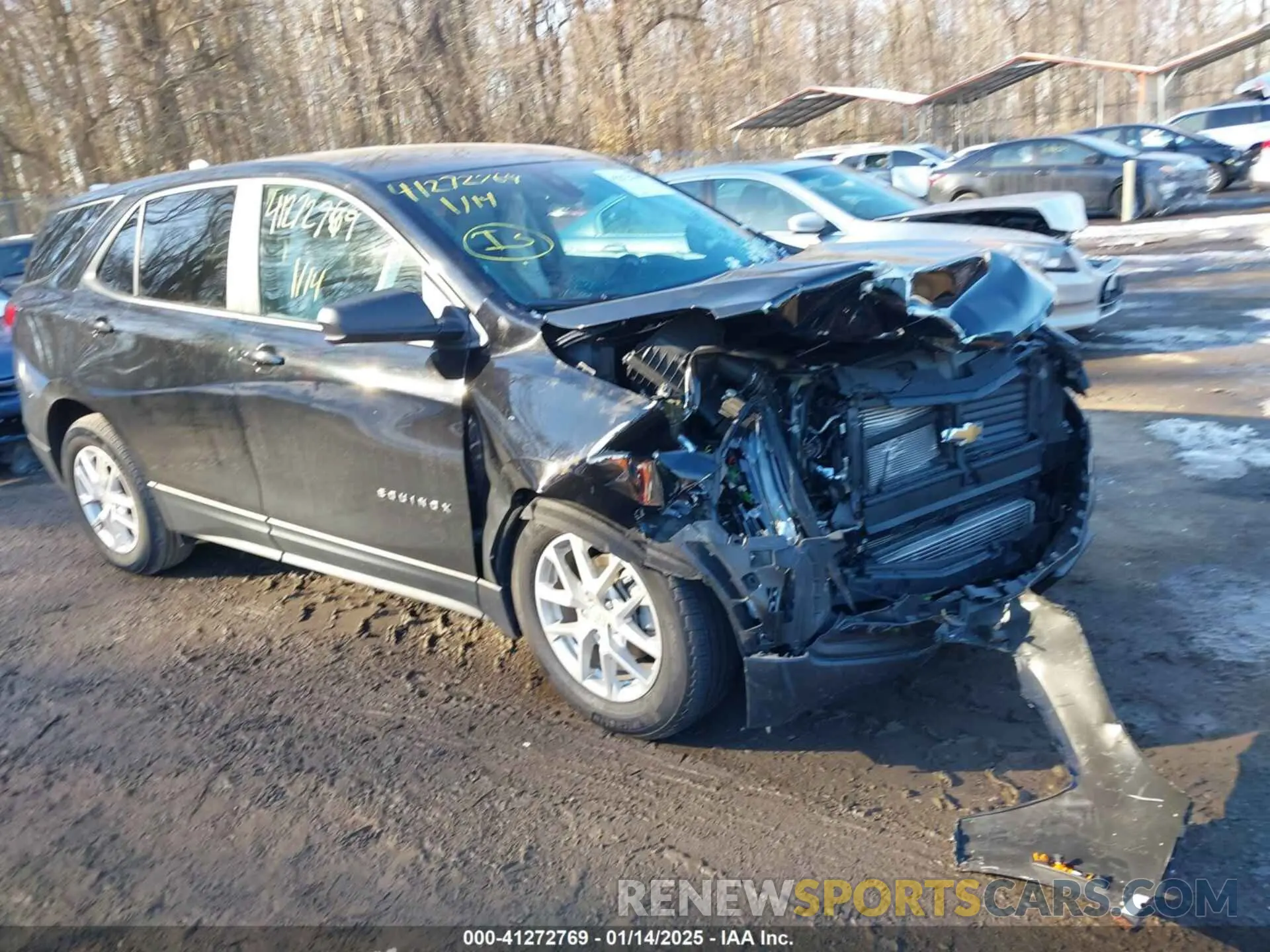 1 Photograph of a damaged car 3GNAXHEG8RL313194 CHEVROLET EQUINOX 2024