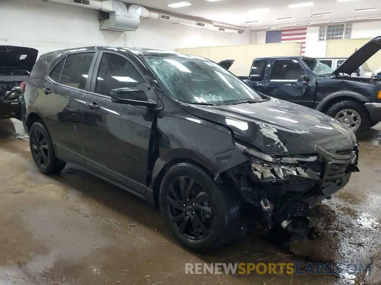 4 Photograph of a damaged car 3GNAXHEG9RL101095 CHEVROLET EQUINOX 2024