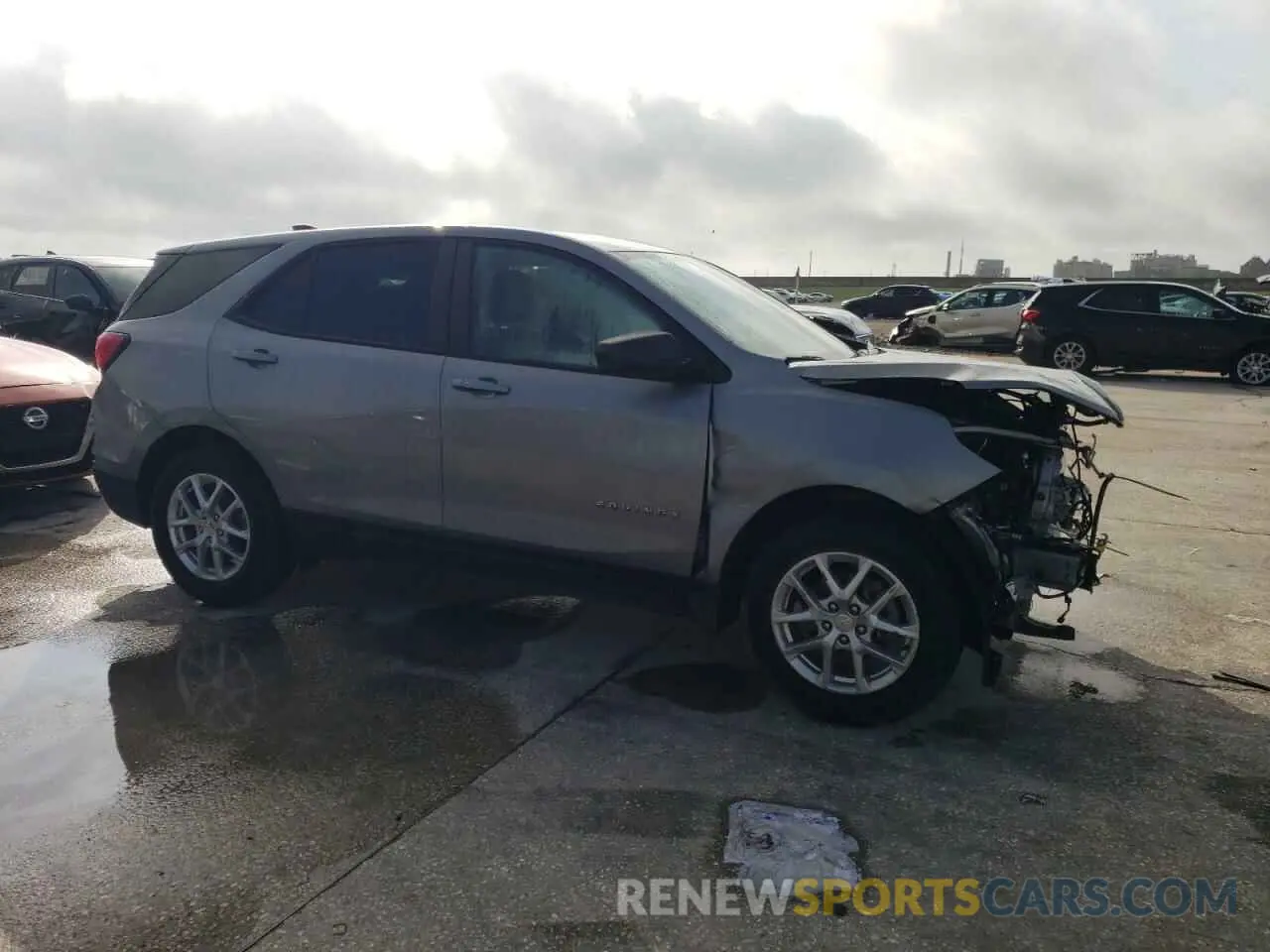 4 Photograph of a damaged car 3GNAXHEG9RL178016 CHEVROLET EQUINOX 2024