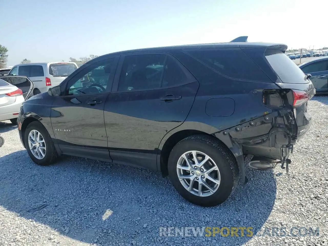 2 Photograph of a damaged car 3GNAXHEG9RL230826 CHEVROLET EQUINOX 2024