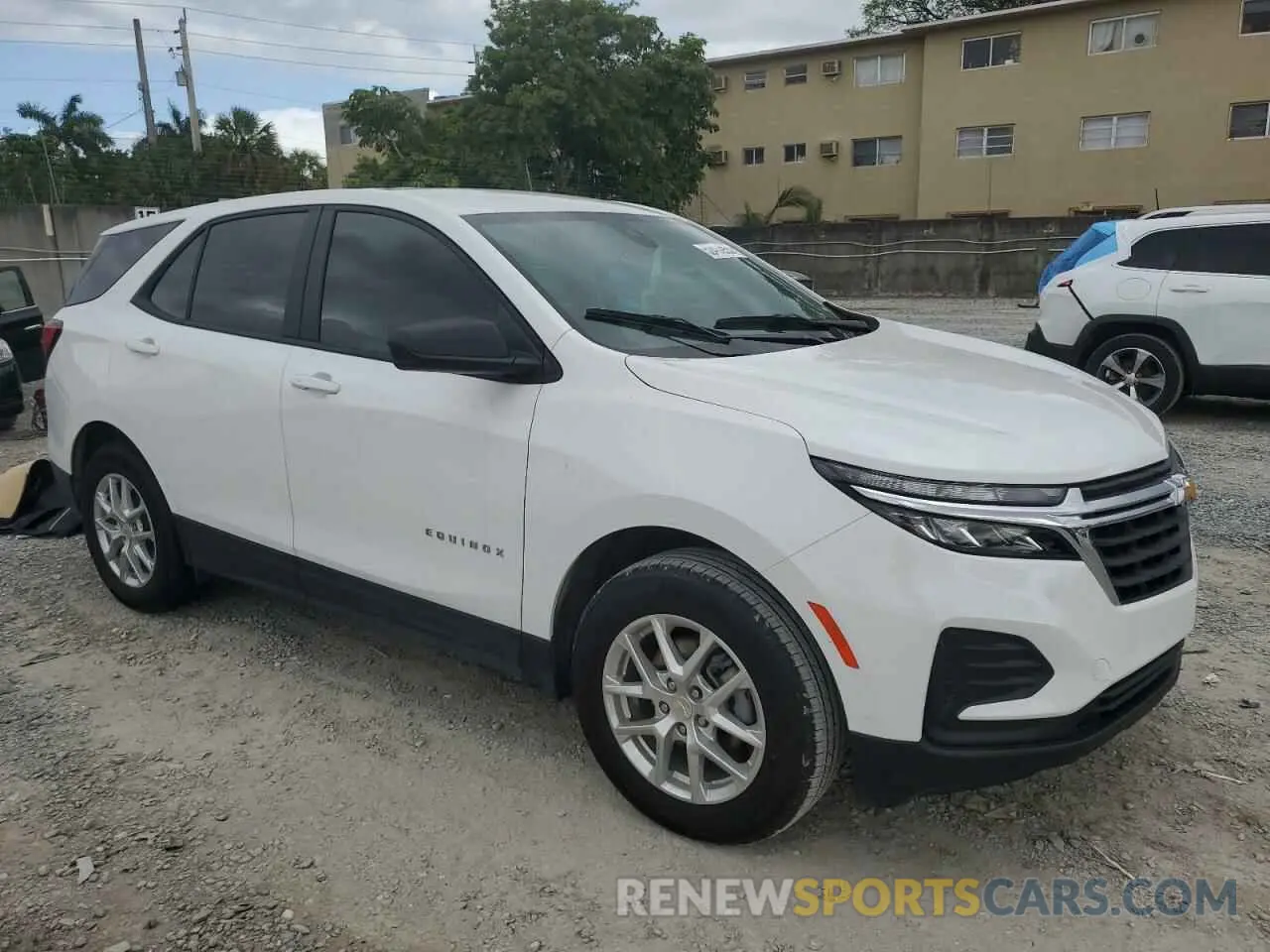 4 Photograph of a damaged car 3GNAXHEG9RL232818 CHEVROLET EQUINOX 2024