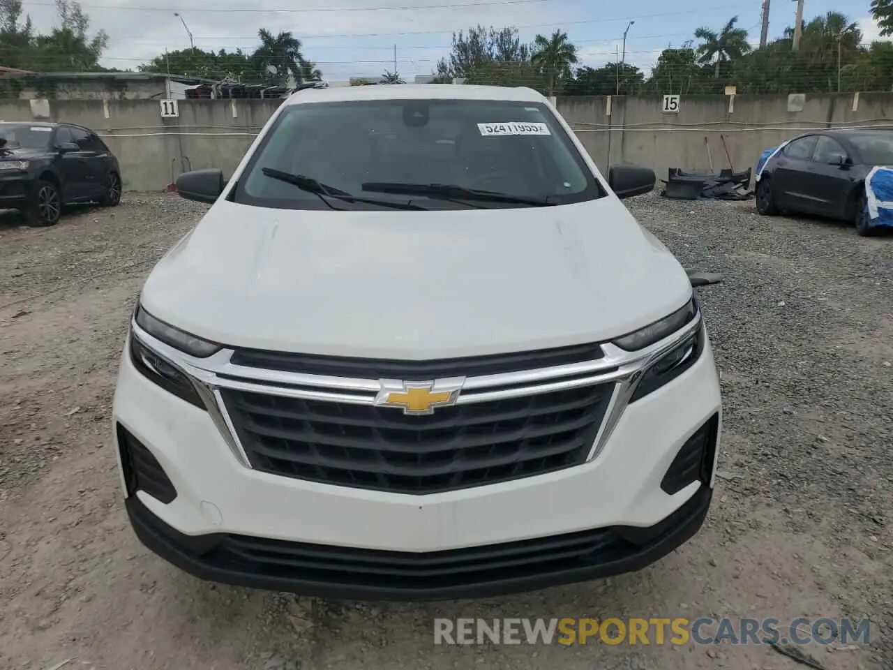 5 Photograph of a damaged car 3GNAXHEG9RL232818 CHEVROLET EQUINOX 2024