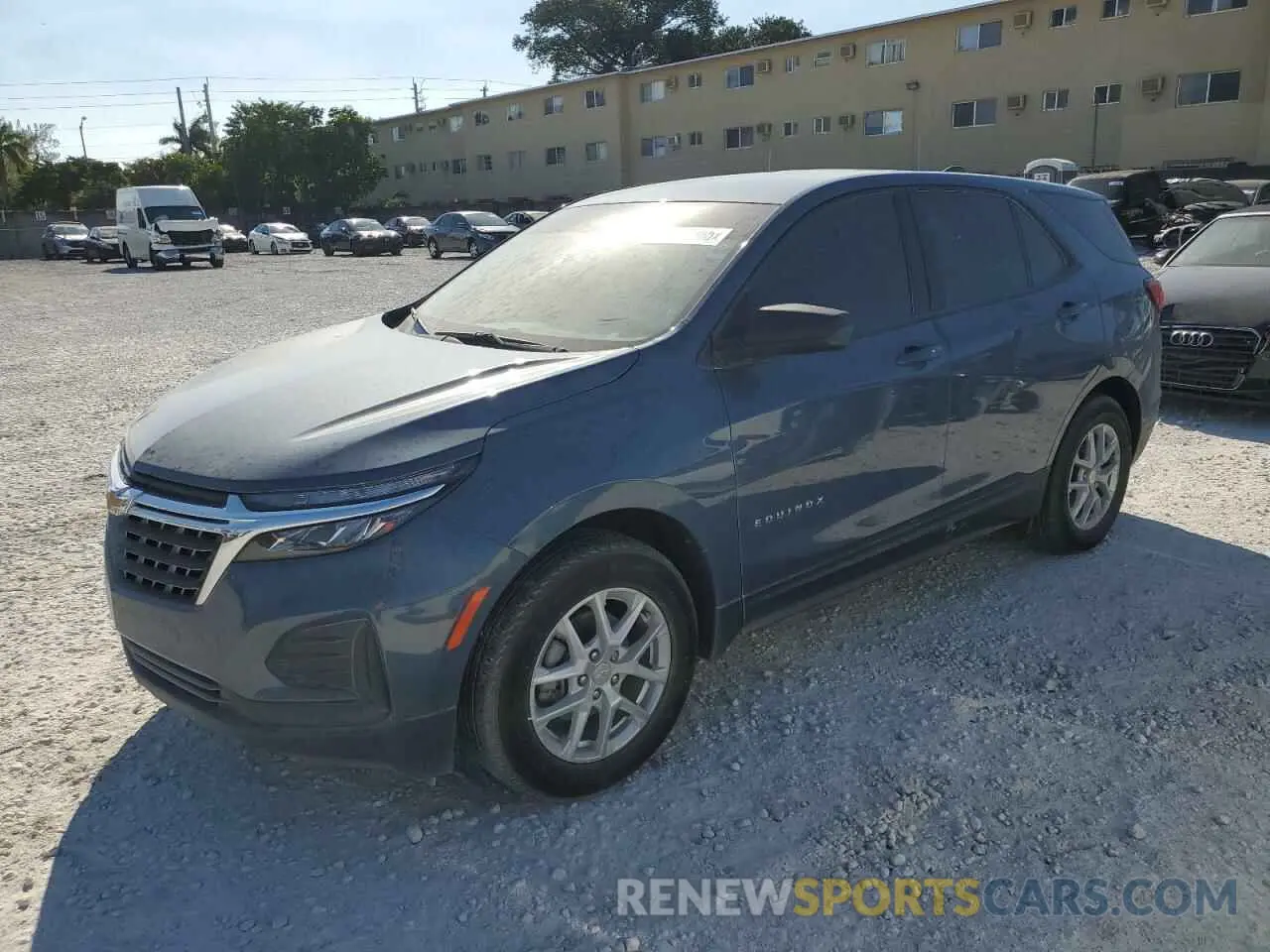 1 Photograph of a damaged car 3GNAXHEG9RL370830 CHEVROLET EQUINOX 2024