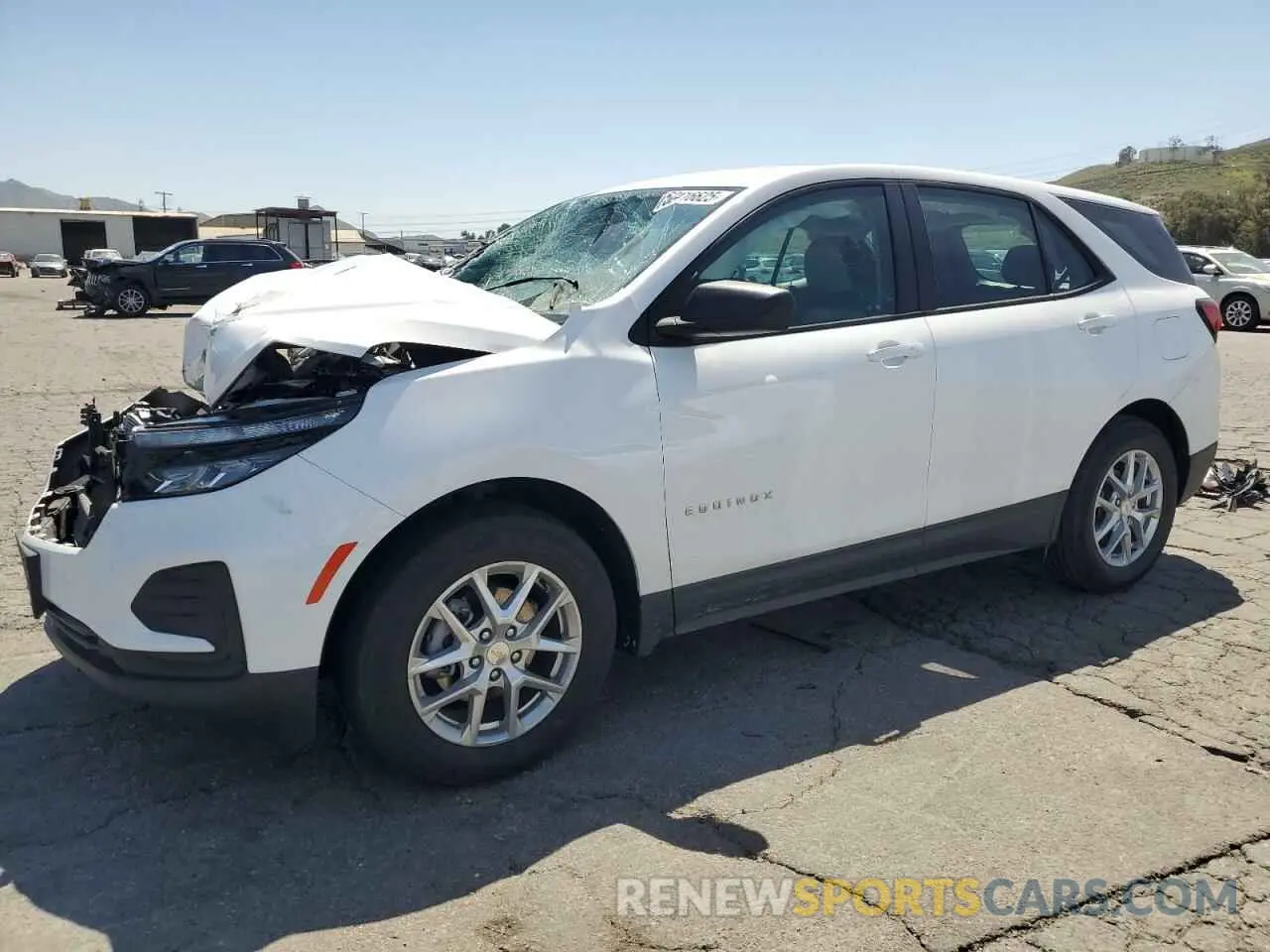1 Photograph of a damaged car 3GNAXHEGXRL138690 CHEVROLET EQUINOX 2024