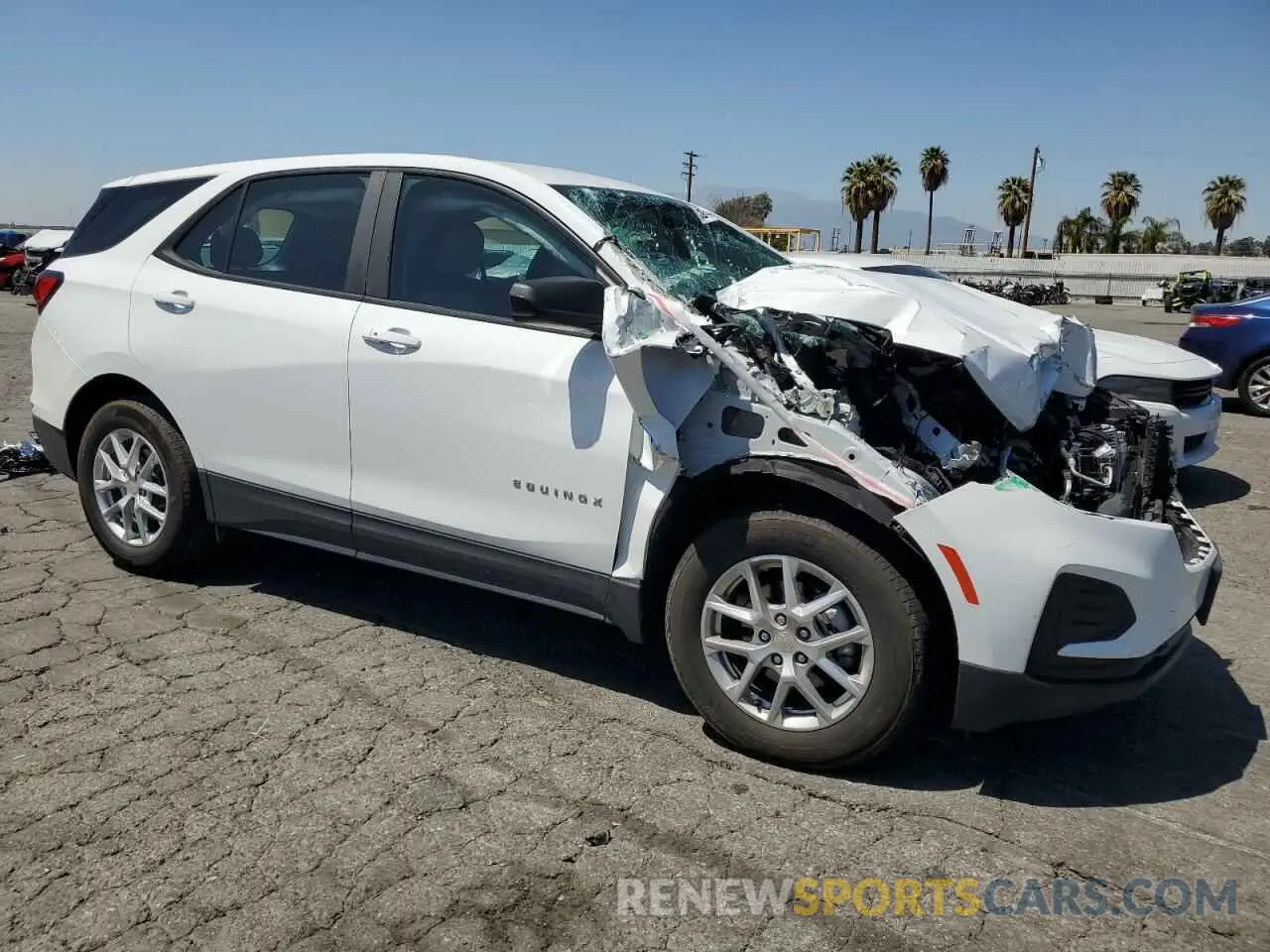 4 Photograph of a damaged car 3GNAXHEGXRL138690 CHEVROLET EQUINOX 2024