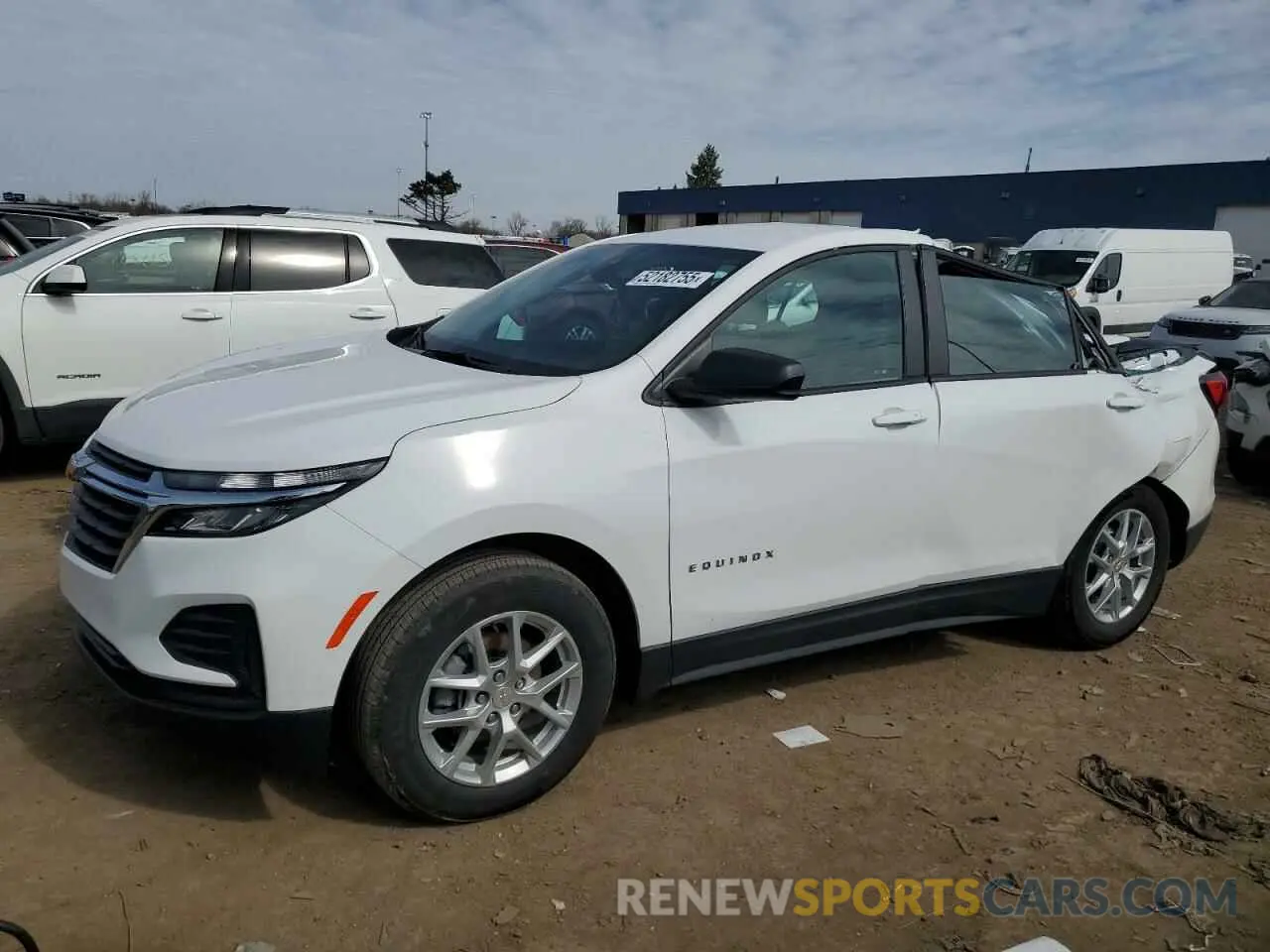 1 Photograph of a damaged car 3GNAXHEGXRL161547 CHEVROLET EQUINOX 2024