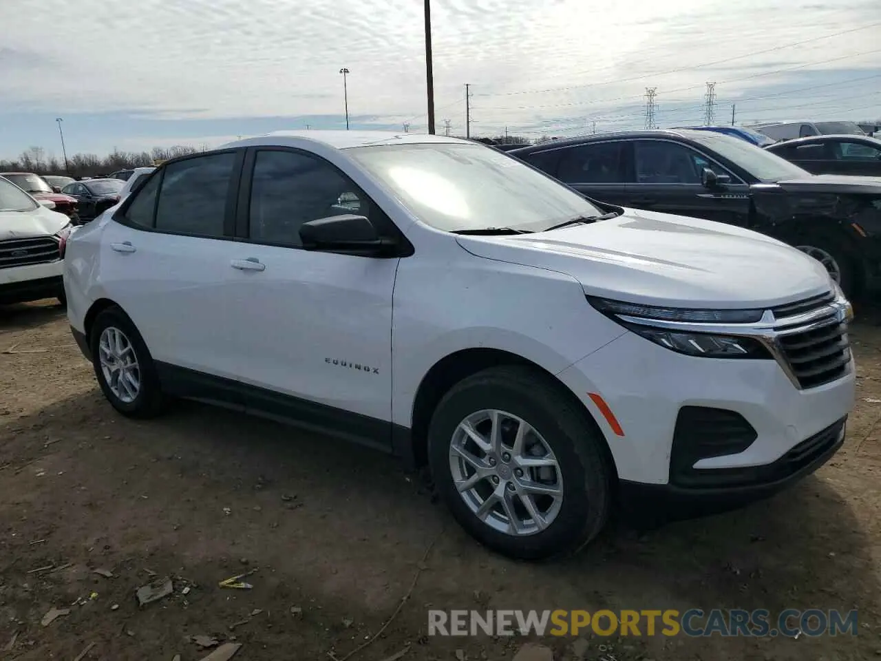 4 Photograph of a damaged car 3GNAXHEGXRL161547 CHEVROLET EQUINOX 2024