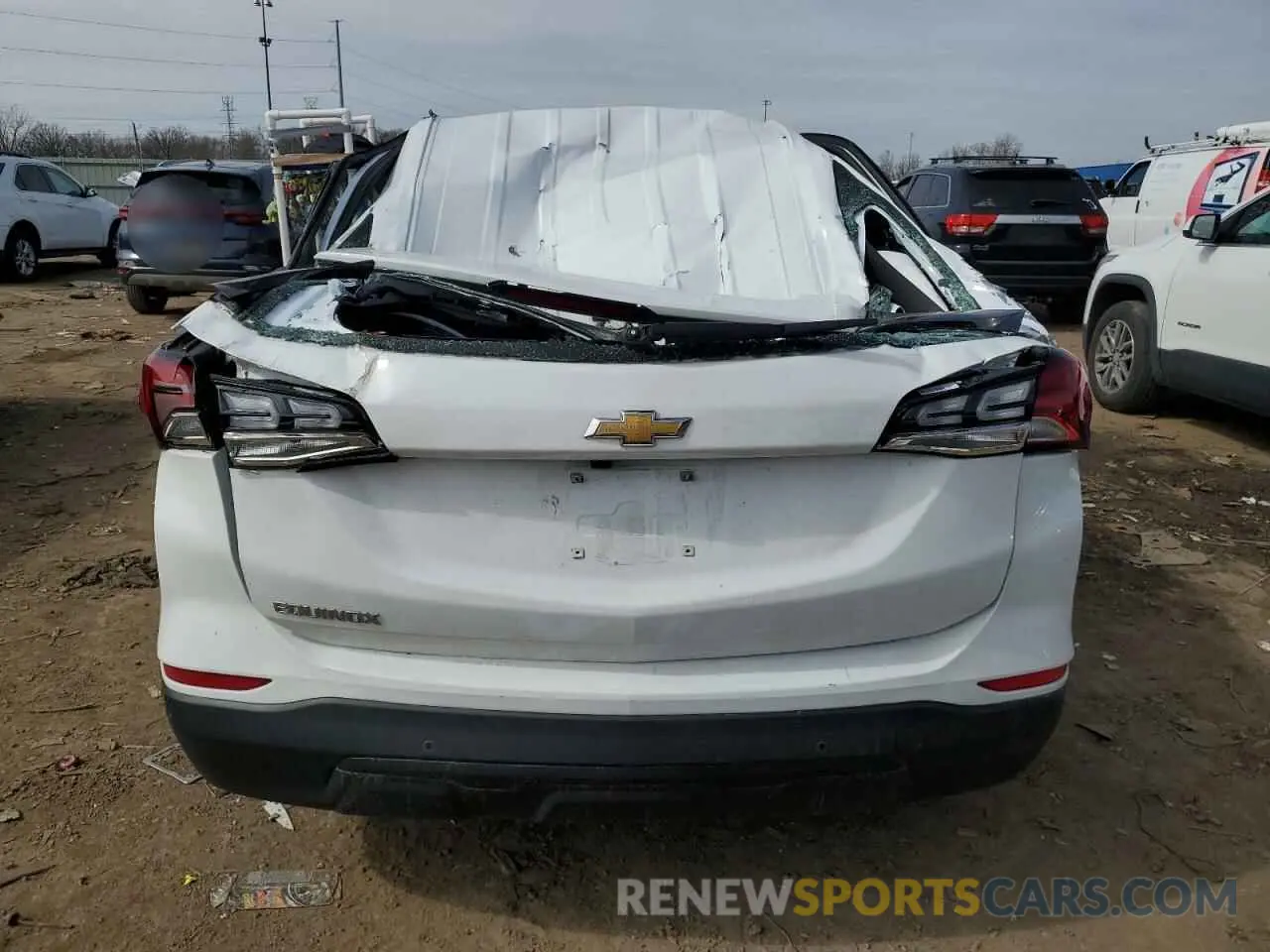 6 Photograph of a damaged car 3GNAXHEGXRL161547 CHEVROLET EQUINOX 2024