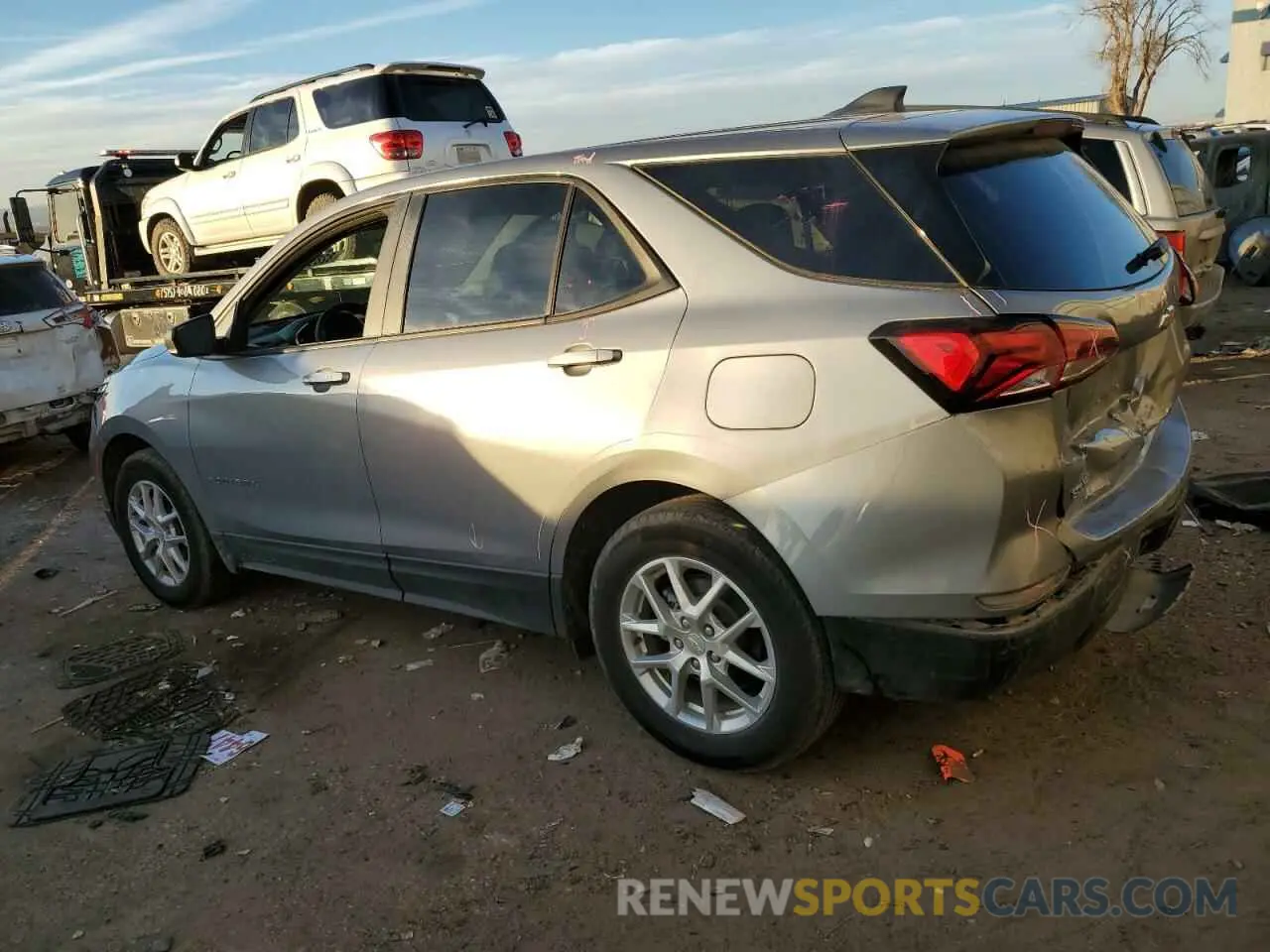 2 Photograph of a damaged car 3GNAXHEGXRL247487 CHEVROLET EQUINOX 2024