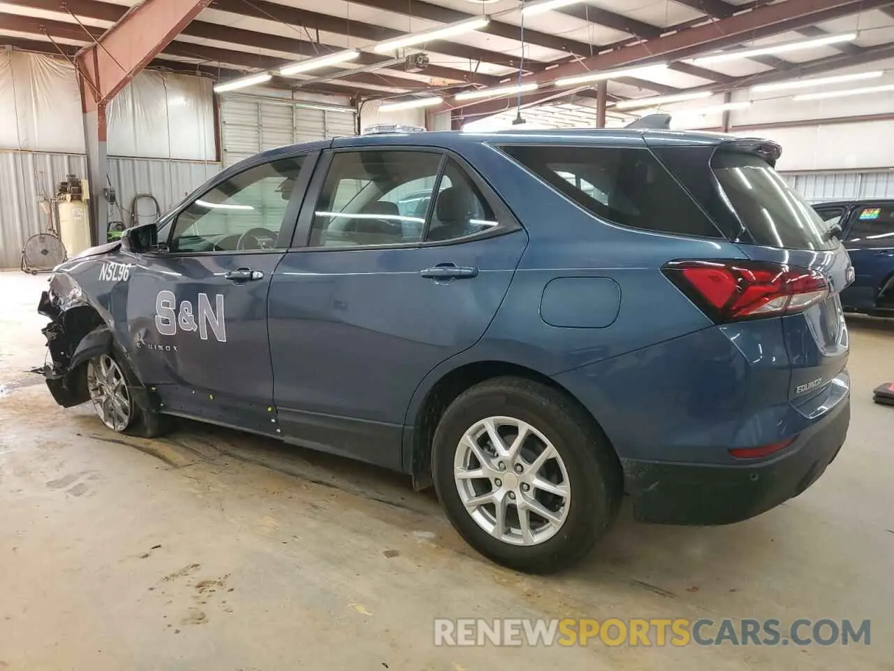 2 Photograph of a damaged car 3GNAXHEGXRL292560 CHEVROLET EQUINOX 2024