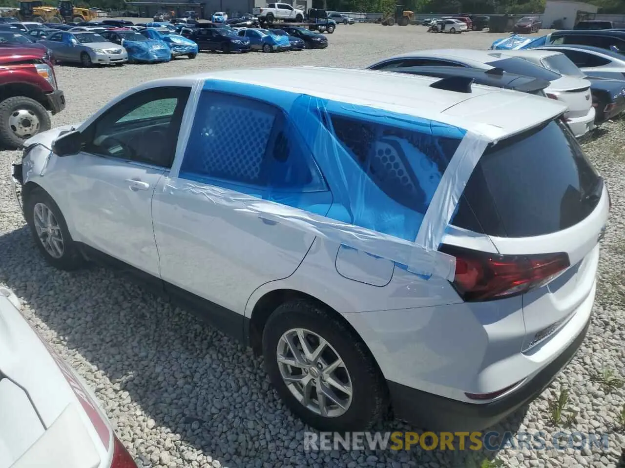 2 Photograph of a damaged car 3GNAXJEG2RL183520 CHEVROLET EQUINOX 2024