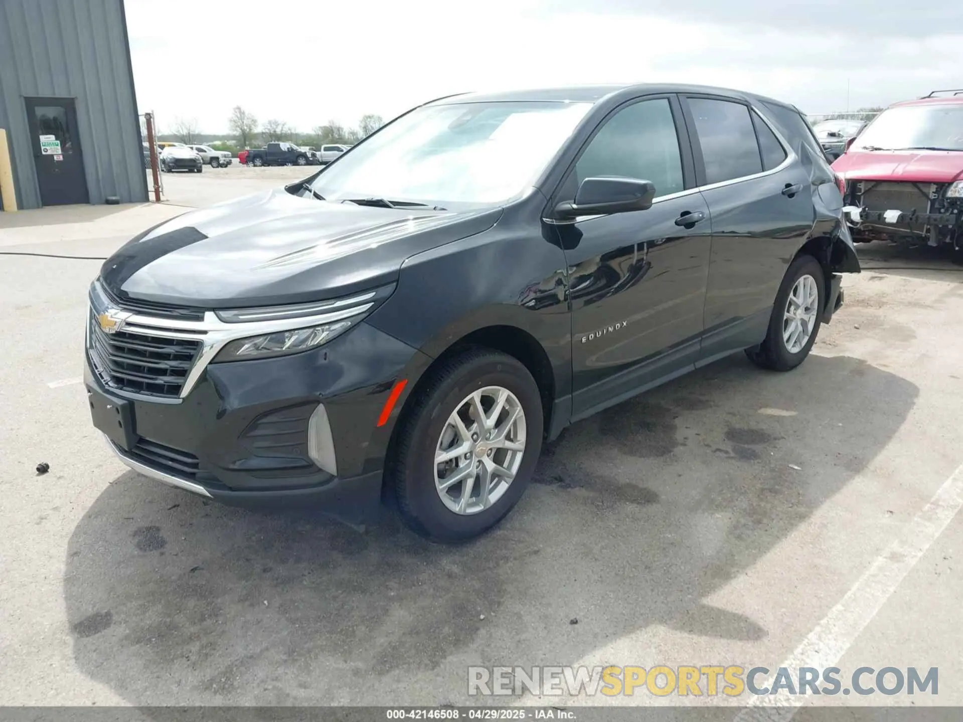 2 Photograph of a damaged car 3GNAXJEG5RL153394 CHEVROLET EQUINOX 2024