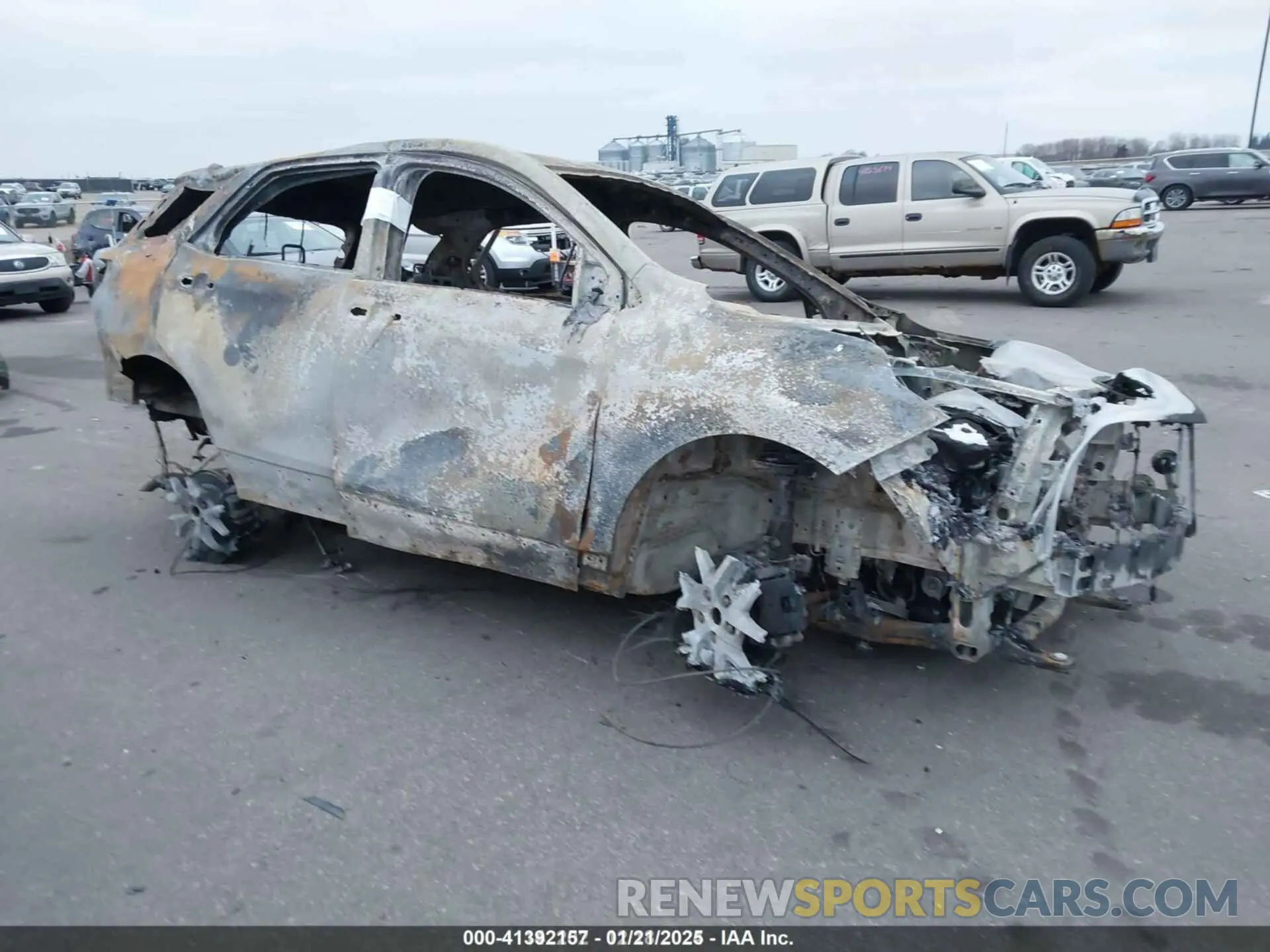 1 Photograph of a damaged car 3GNAXJEG6RS230117 CHEVROLET EQUINOX 2024