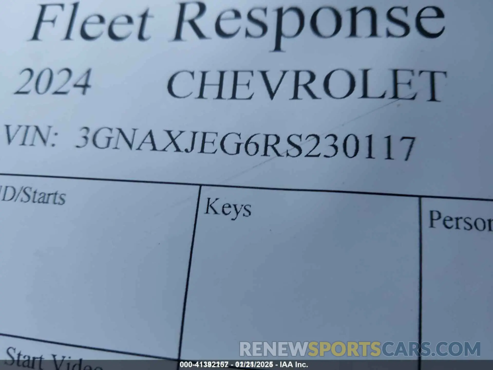 9 Photograph of a damaged car 3GNAXJEG6RS230117 CHEVROLET EQUINOX 2024