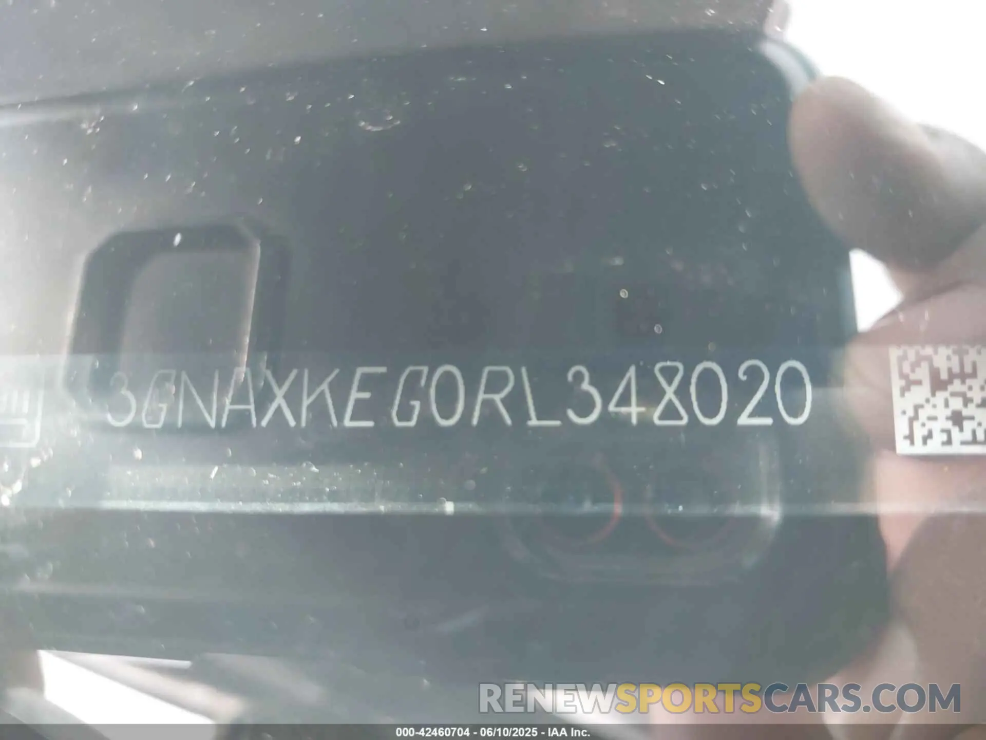 9 Photograph of a damaged car 3GNAXKEG0RL348020 CHEVROLET EQUINOX 2024