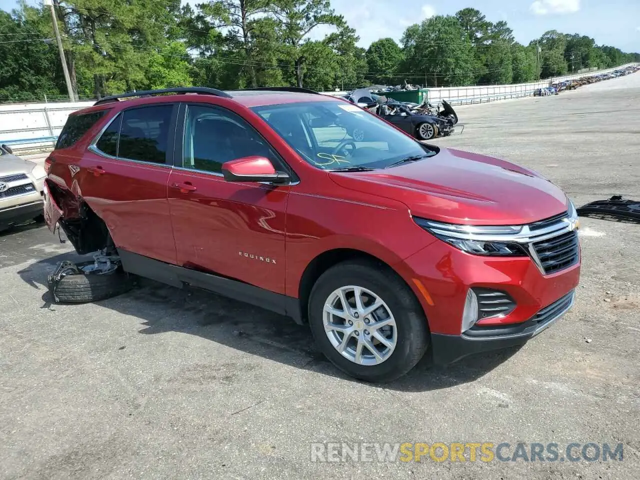 4 Photograph of a damaged car 3GNAXKEG0RL375847 CHEVROLET EQUINOX 2024