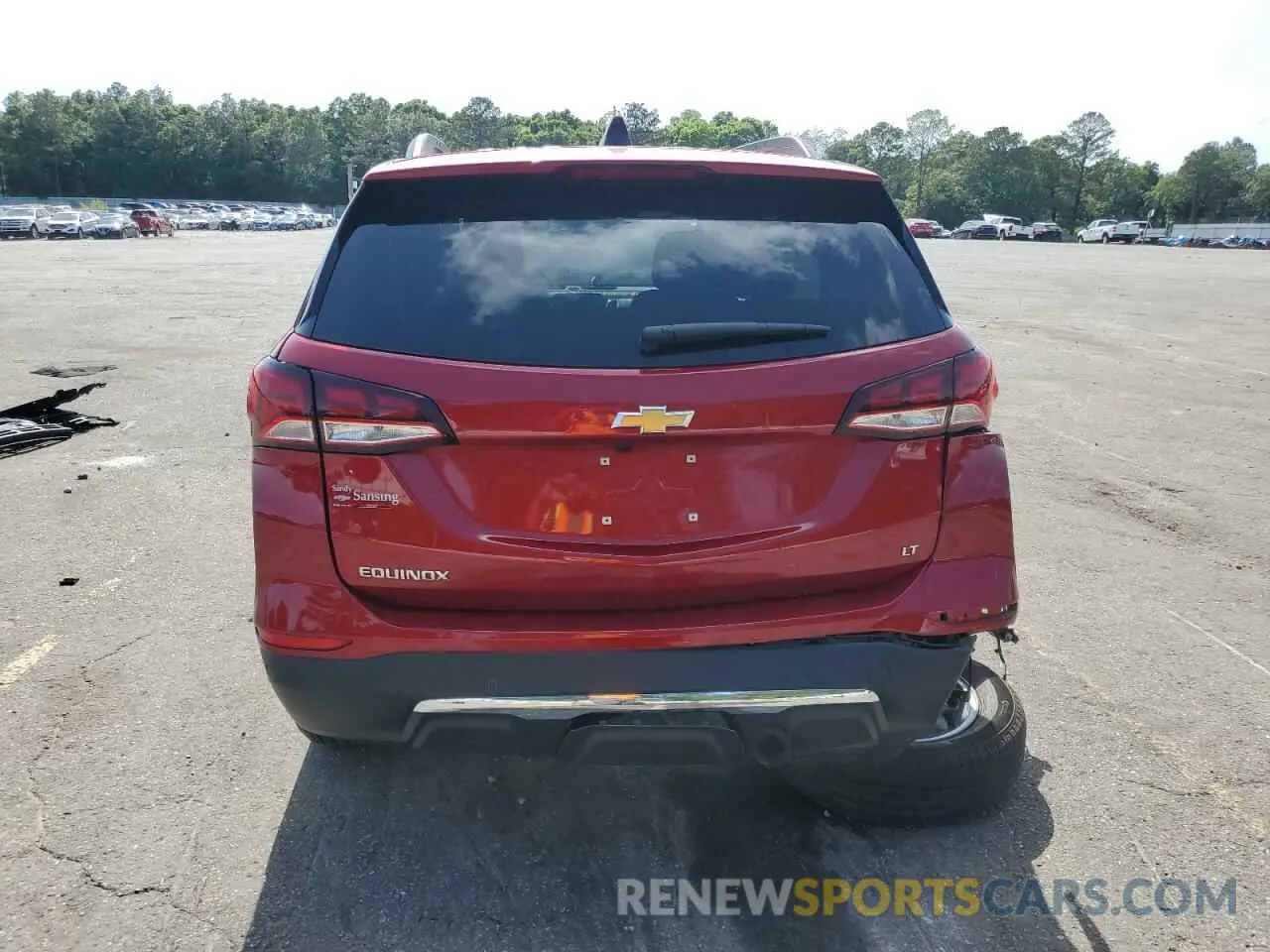 6 Photograph of a damaged car 3GNAXKEG0RL375847 CHEVROLET EQUINOX 2024