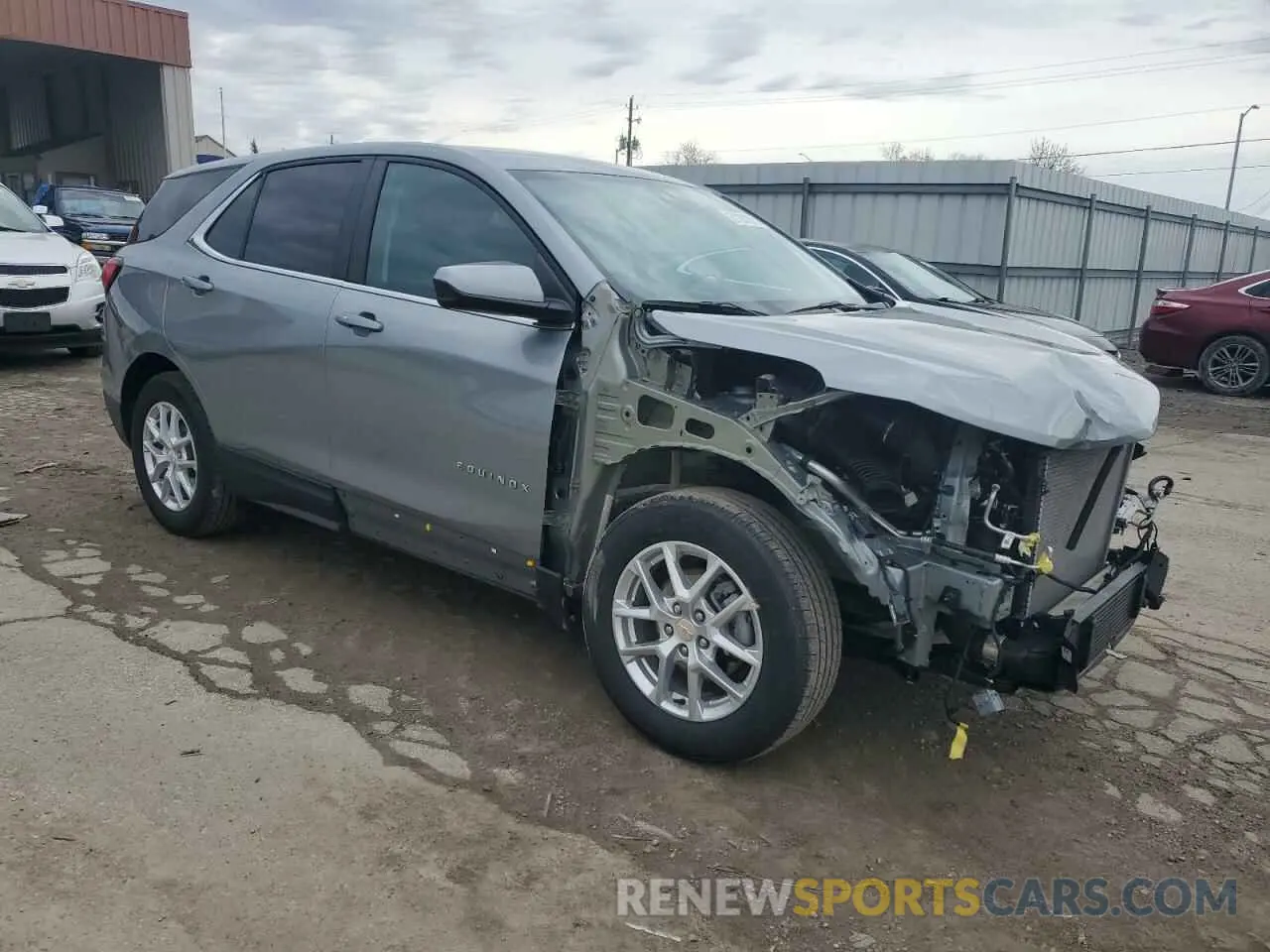 4 Photograph of a damaged car 3GNAXKEG0RS154481 CHEVROLET EQUINOX 2024