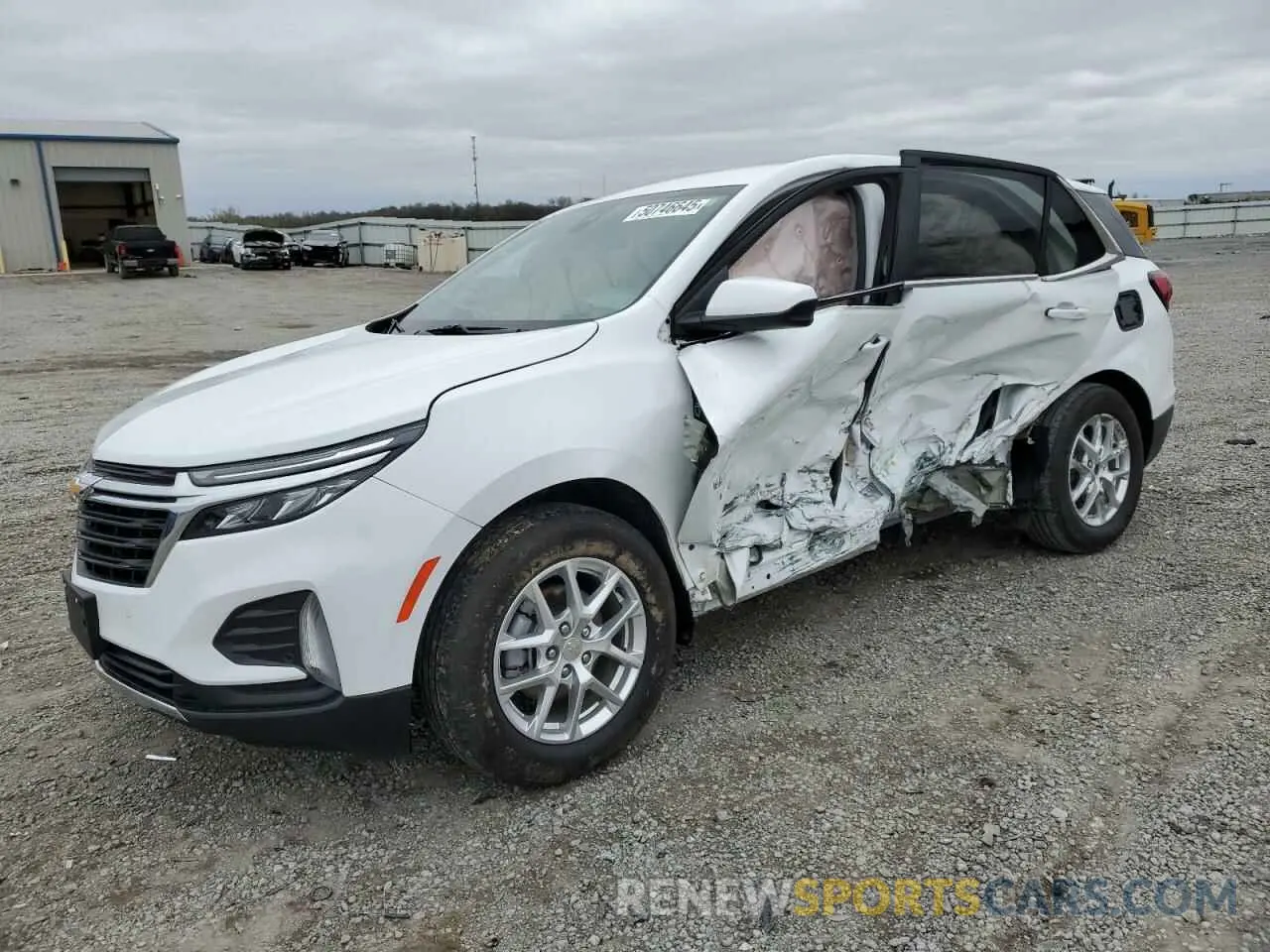 1 Photograph of a damaged car 3GNAXKEG0RS222245 CHEVROLET EQUINOX 2024