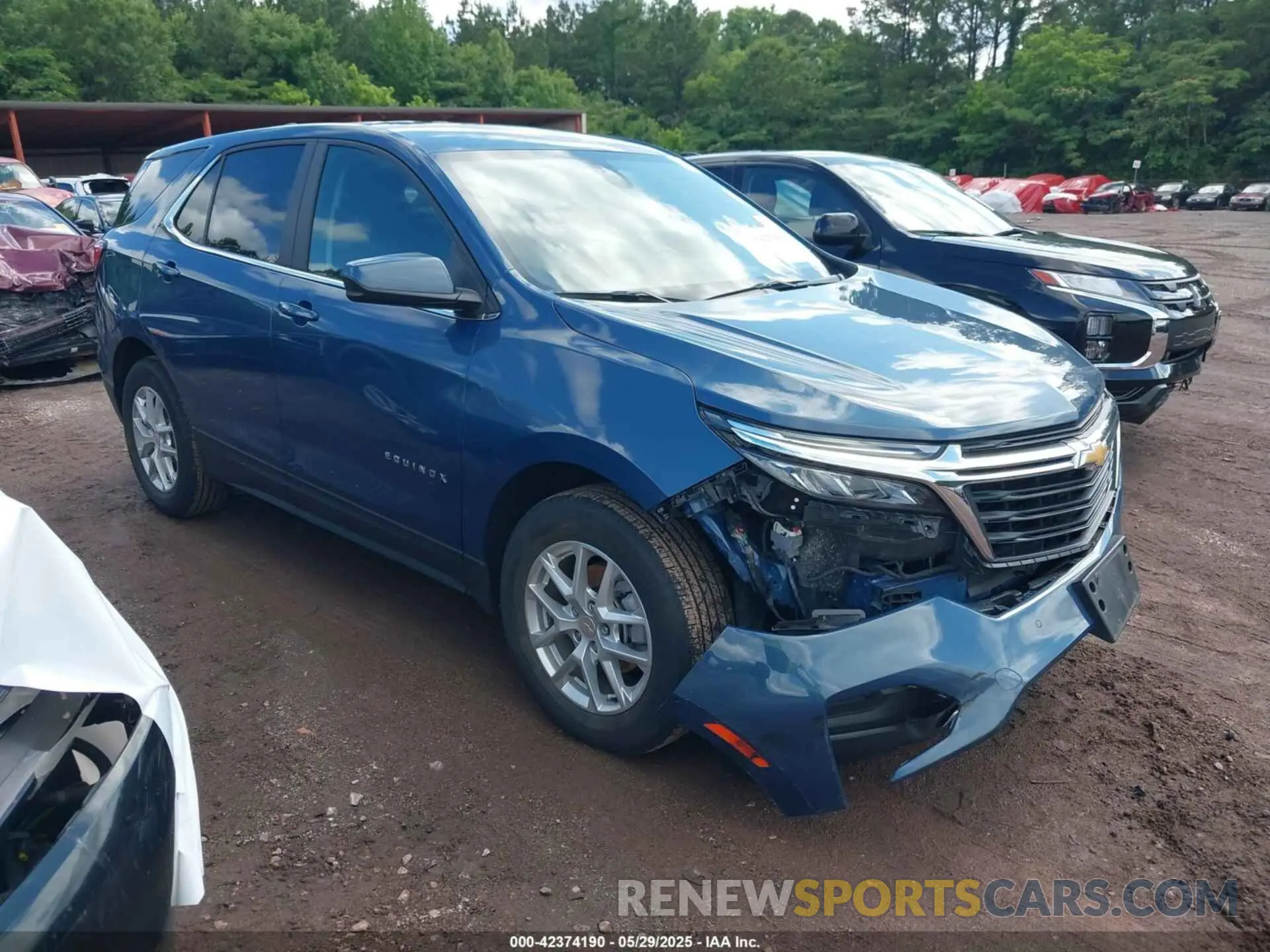 1 Photograph of a damaged car 3GNAXKEG1RL183868 CHEVROLET EQUINOX 2024