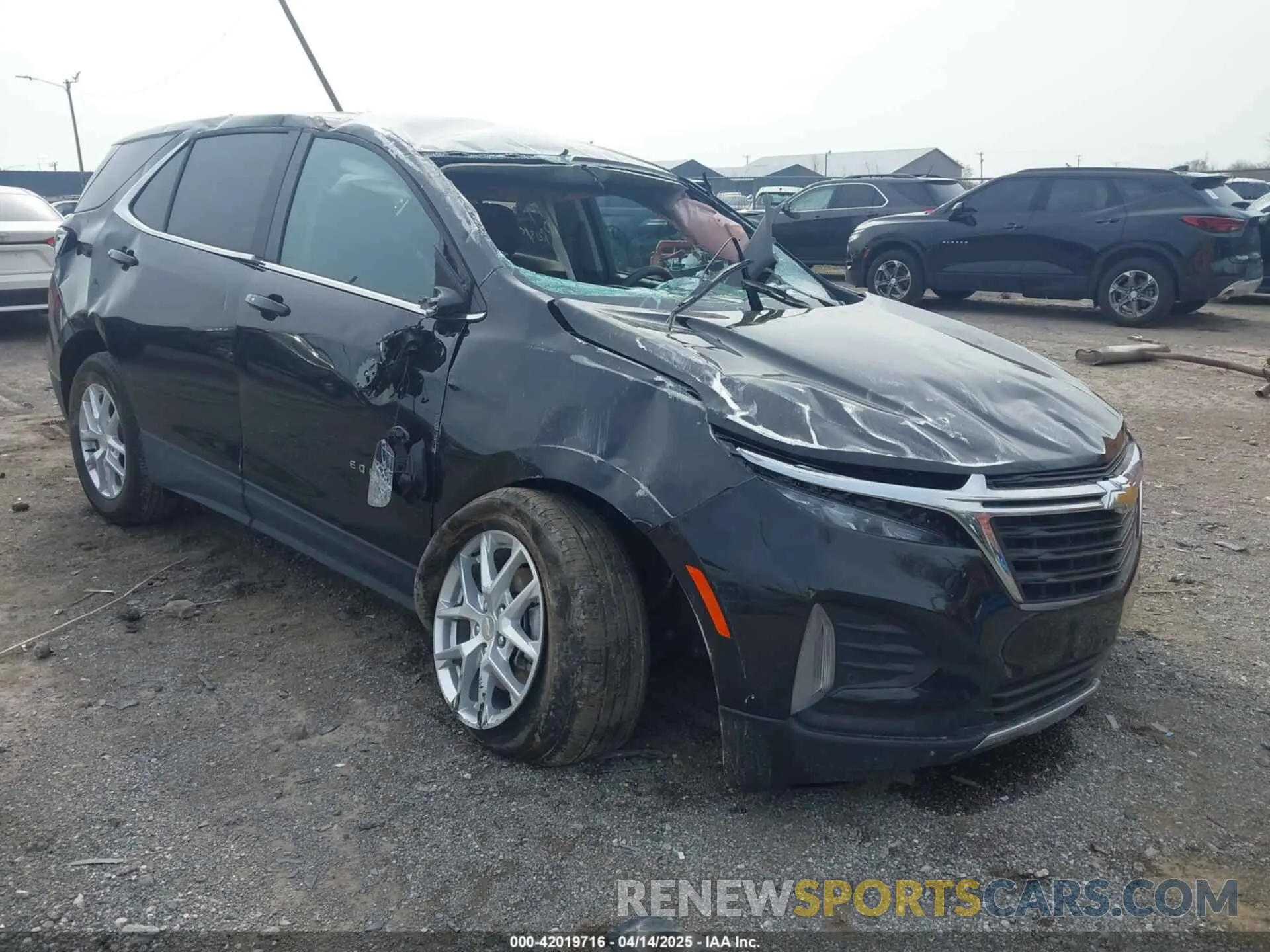 1 Photograph of a damaged car 3GNAXKEG1RL297806 CHEVROLET EQUINOX 2024