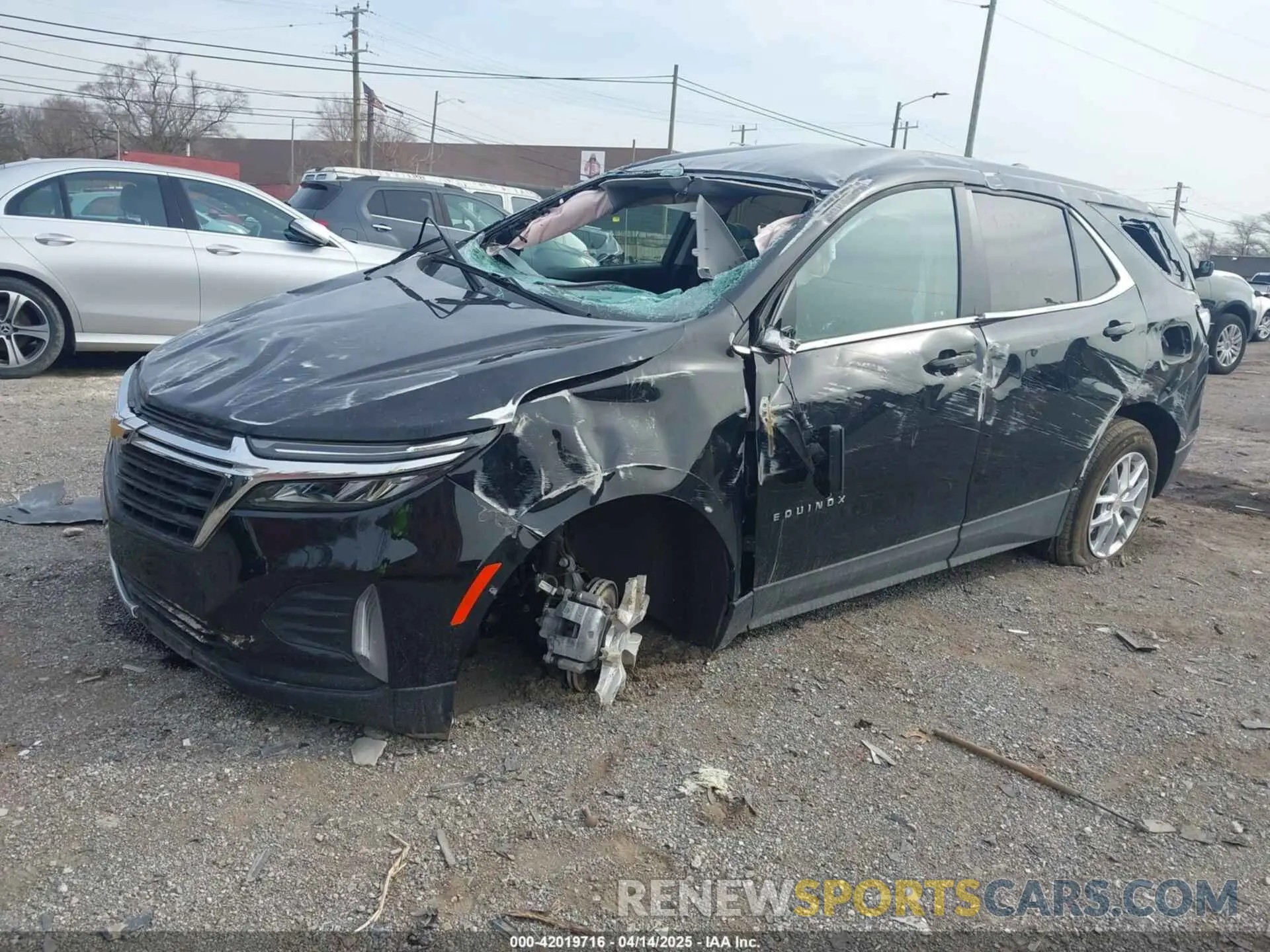 2 Photograph of a damaged car 3GNAXKEG1RL297806 CHEVROLET EQUINOX 2024