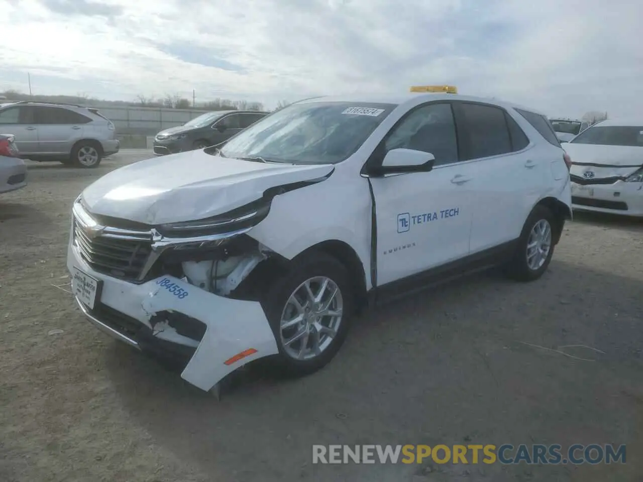 1 Photograph of a damaged car 3GNAXKEG1RL320324 CHEVROLET EQUINOX 2024
