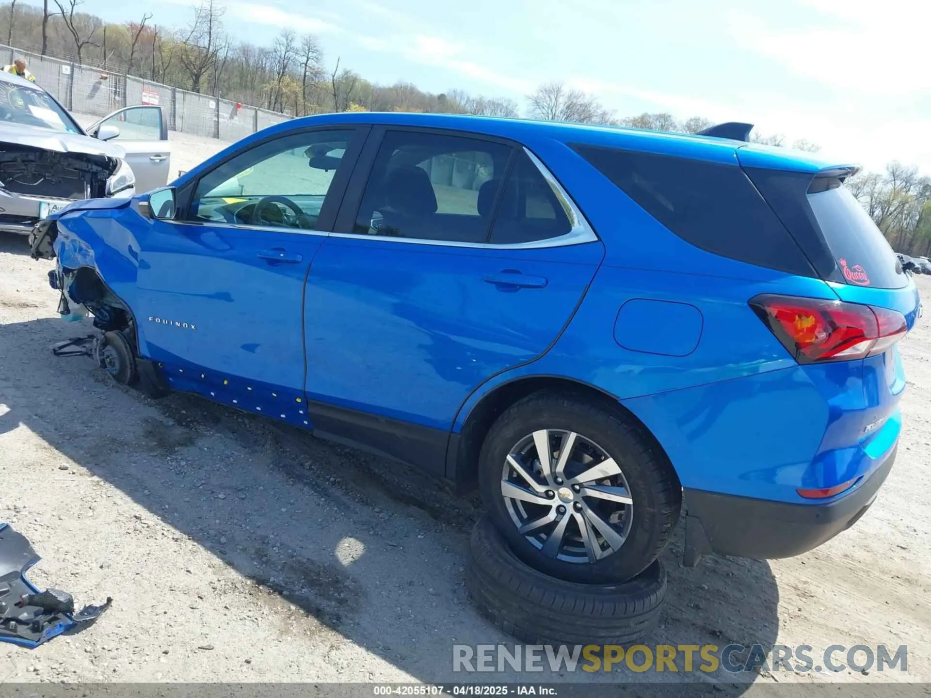 3 Photograph of a damaged car 3GNAXKEG1RS140640 CHEVROLET EQUINOX 2024
