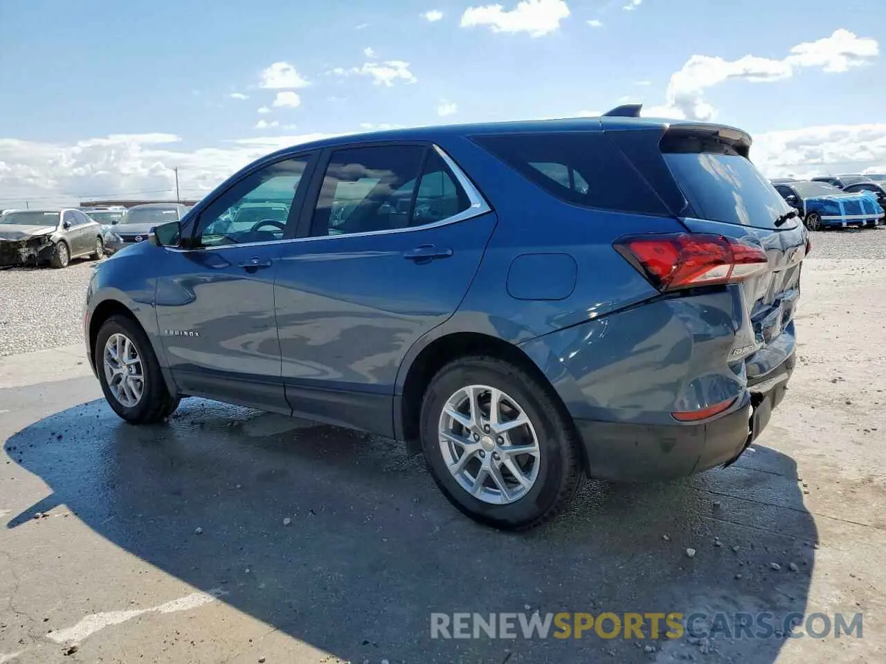 2 Photograph of a damaged car 3GNAXKEG2RL224668 CHEVROLET EQUINOX 2024