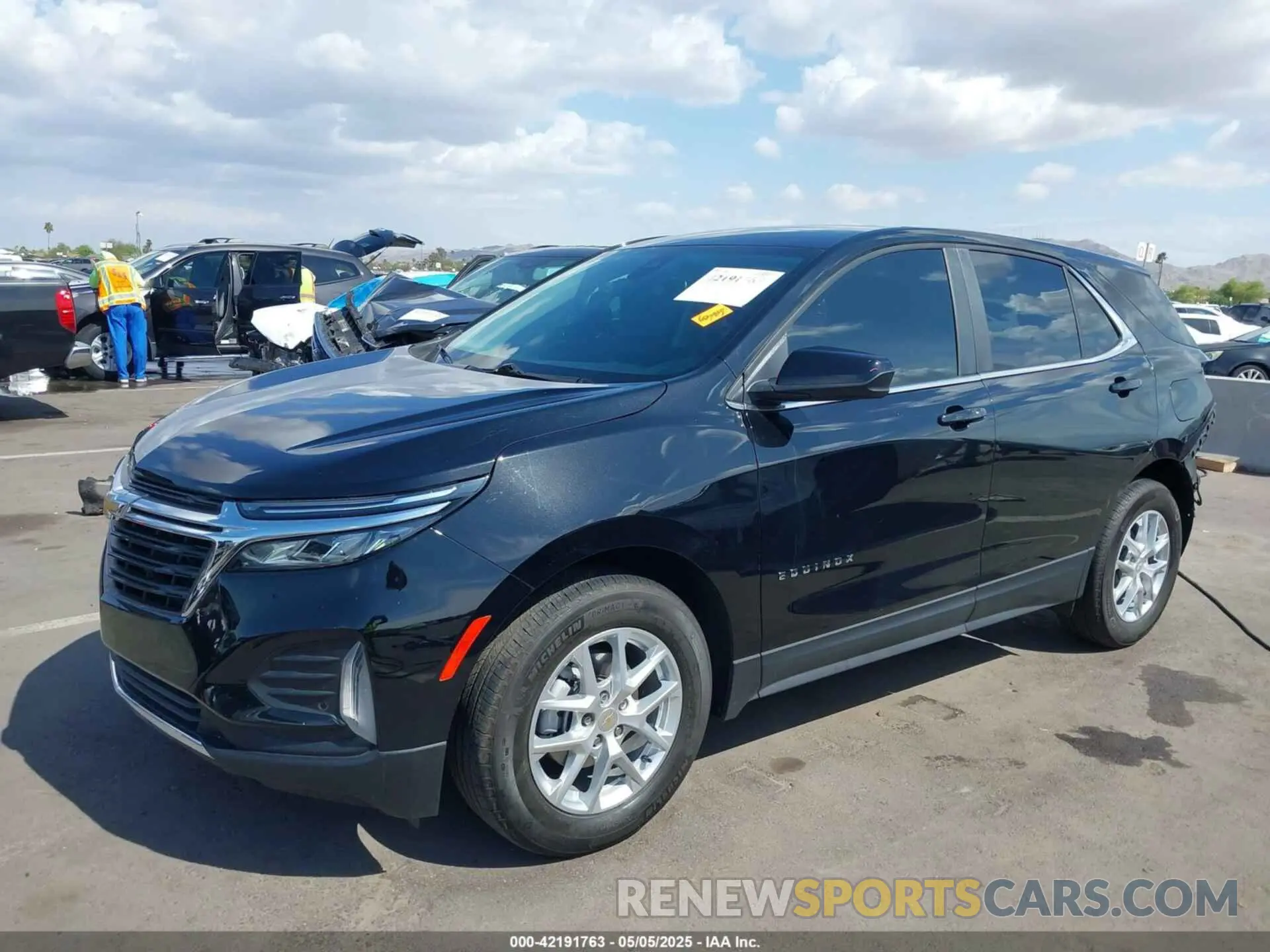 2 Photograph of a damaged car 3GNAXKEG2RL230339 CHEVROLET EQUINOX 2024